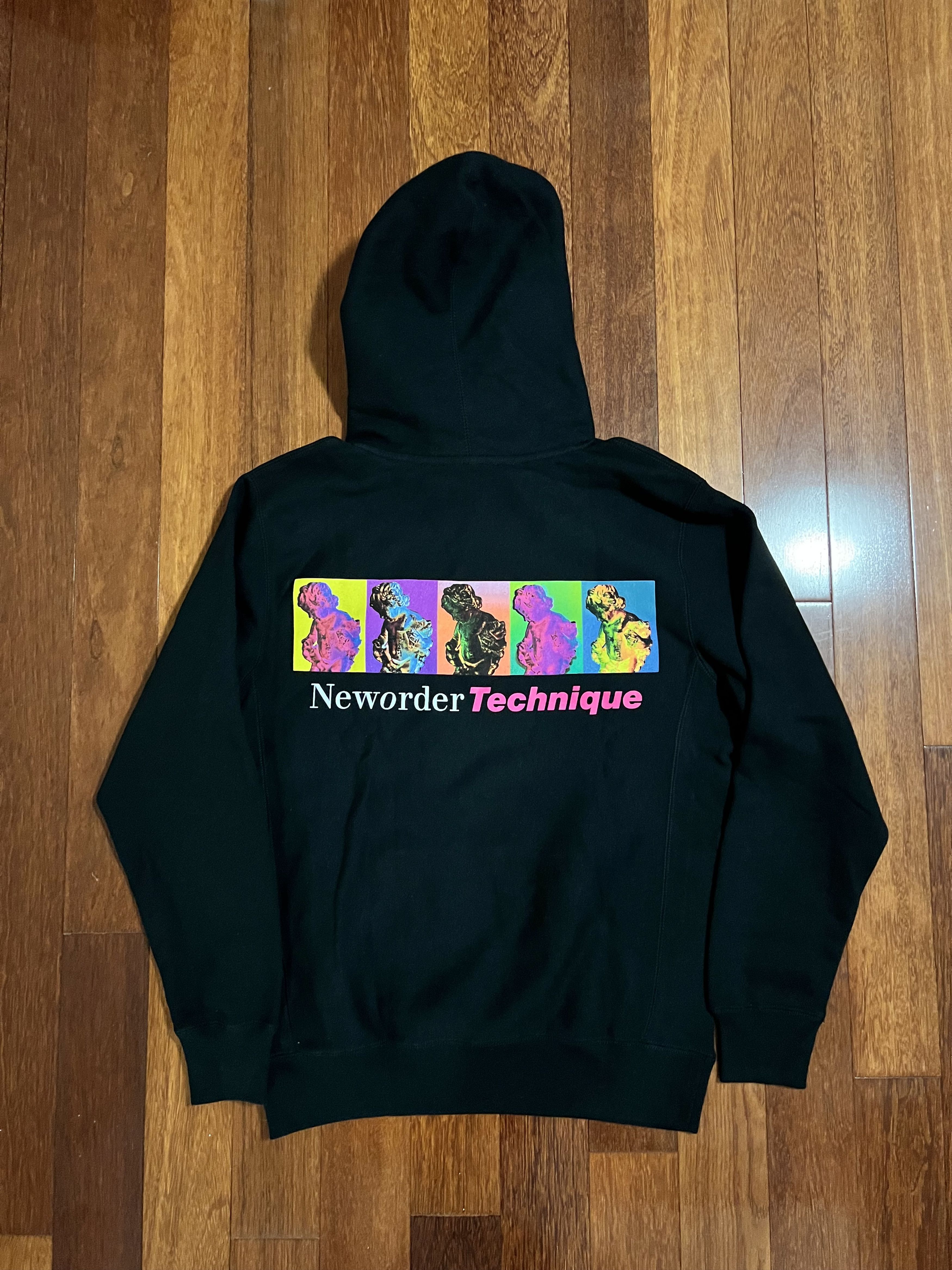 Pleasures 💚 Pleasures x New Order Technique Hoodie Black Small NEW Size US S / EU 44-46 / 1 - 3 Thumbnail