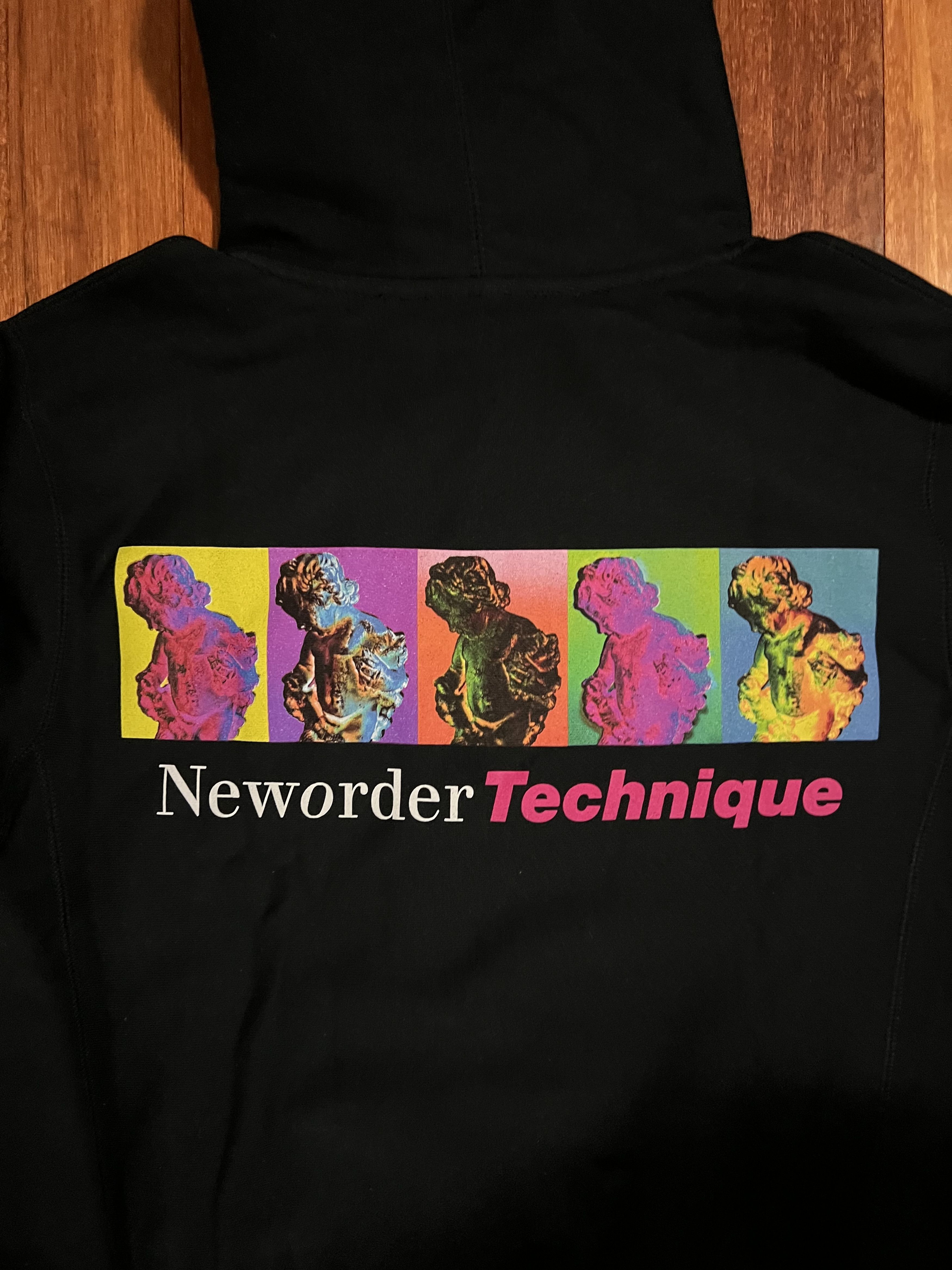 Pleasures 💚 Pleasures x New Order Technique Hoodie Black Small NEW Size US S / EU 44-46 / 1 - 5 Thumbnail