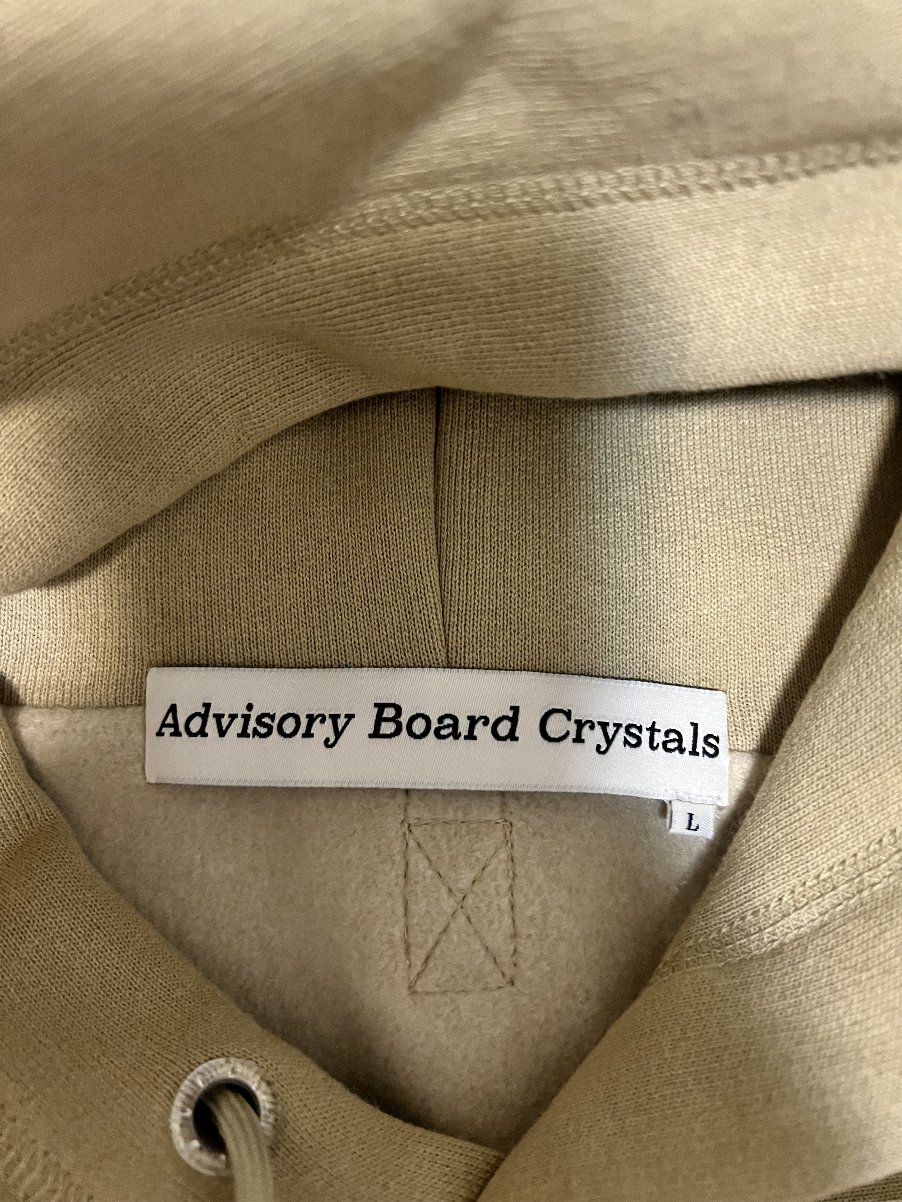 Advisory Board Crystals 💚 SS20 Advisory Board Crystals x Mr Porter Sand Hoodie Size US L / EU 52-54 / 3 - 7 Thumbnail