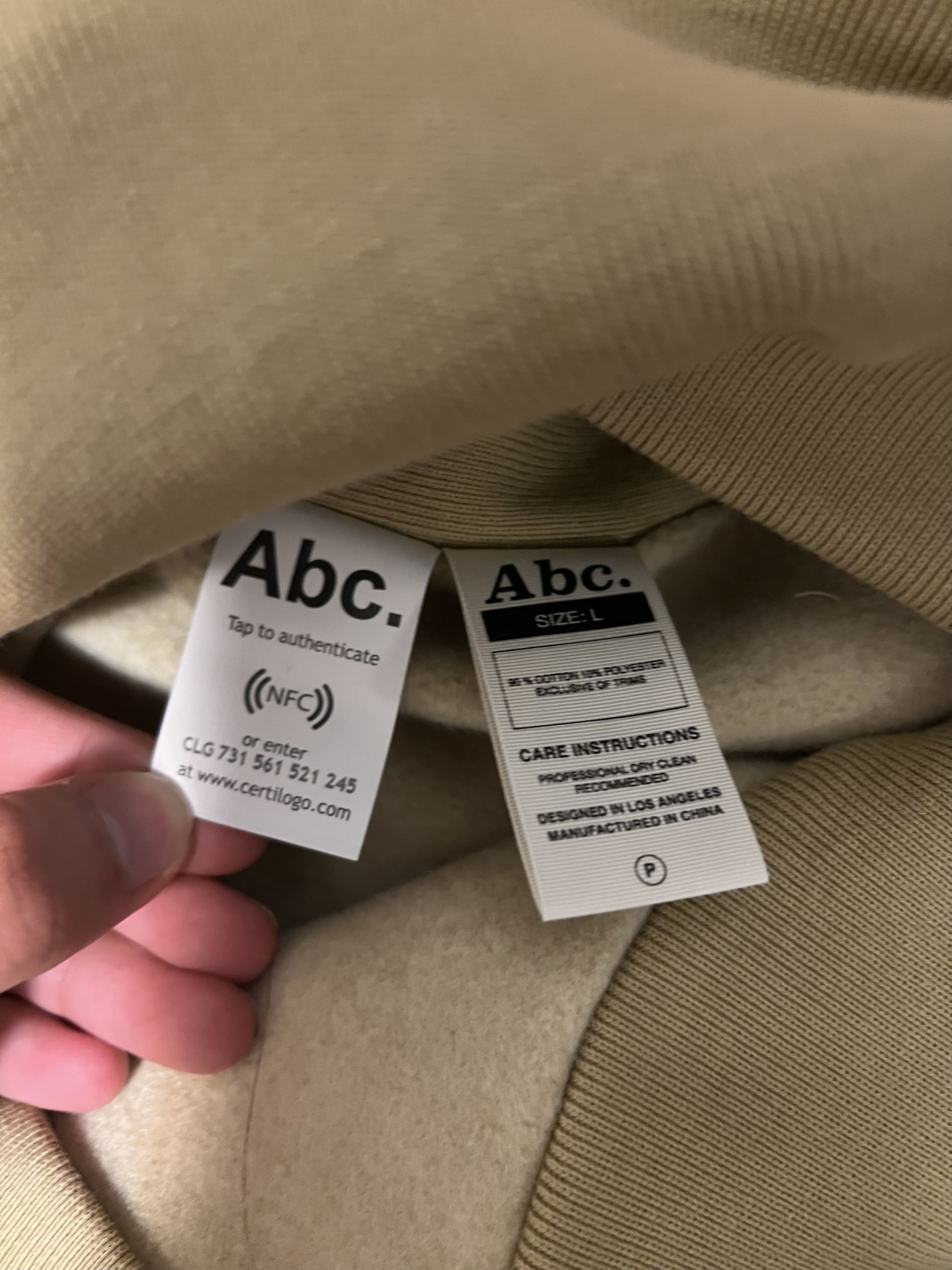 Advisory Board Crystals 💚 SS20 Advisory Board Crystals x Mr Porter Sand Hoodie Size US L / EU 52-54 / 3 - 16 Thumbnail