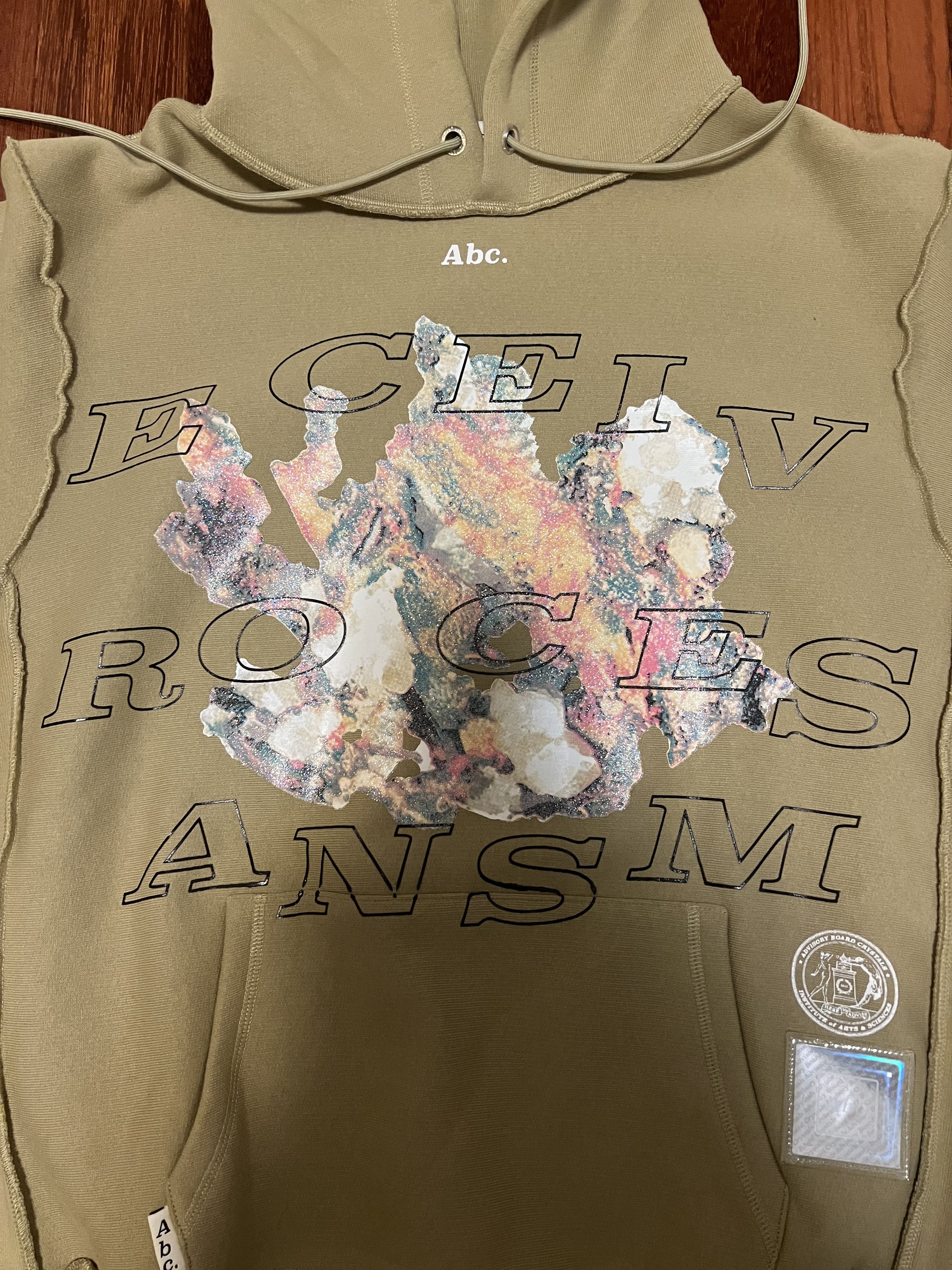 Advisory Board Crystals 💚 SS20 Advisory Board Crystals x Mr Porter Sand Hoodie Size US L / EU 52-54 / 3 - 5 Thumbnail