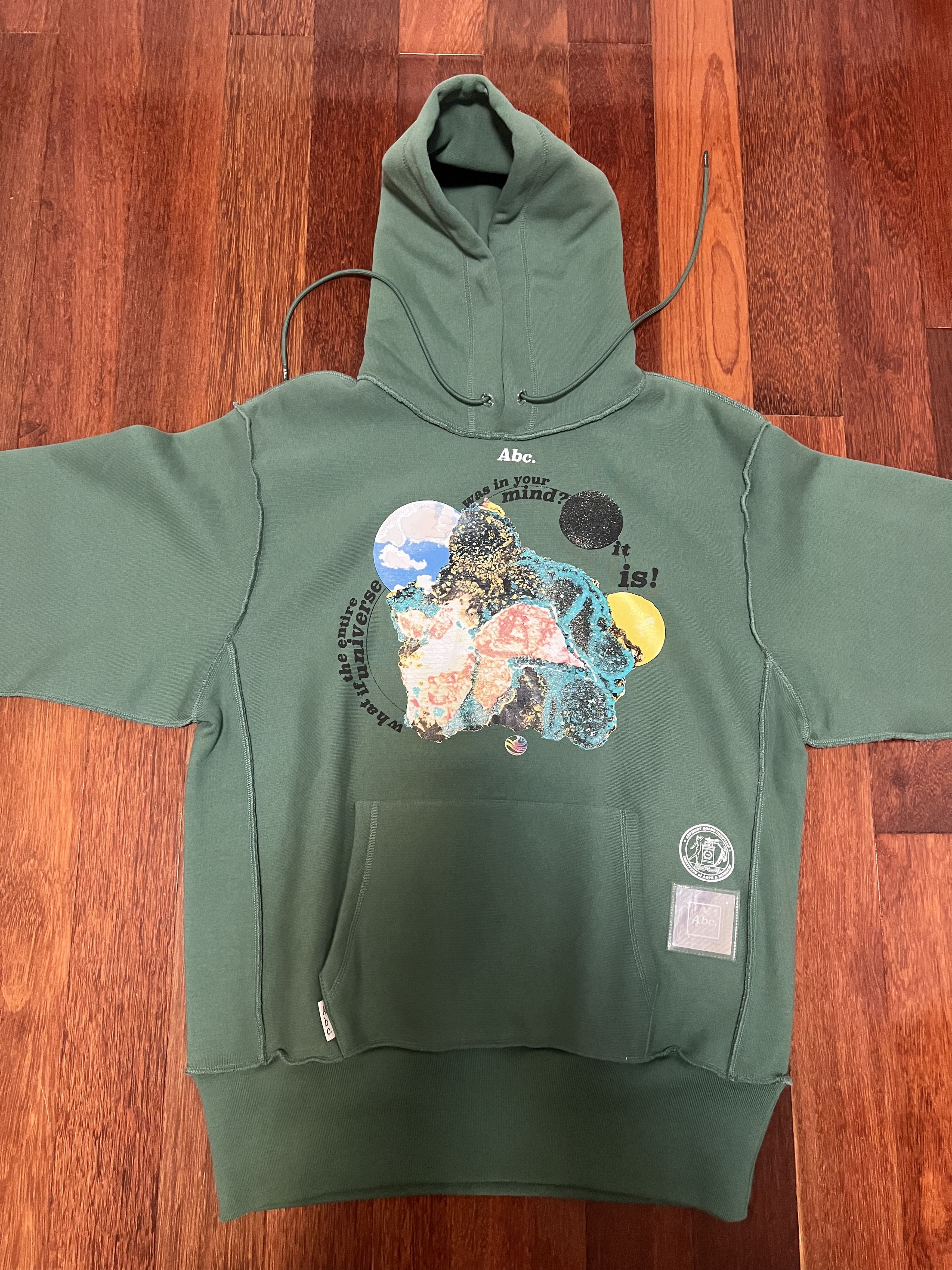 Advisory Board Crystals 💚 SS20 Advisory Board Crystals Green Planet Saving Hoodie Size US L / EU 52-54 / 3 - 3 Thumbnail