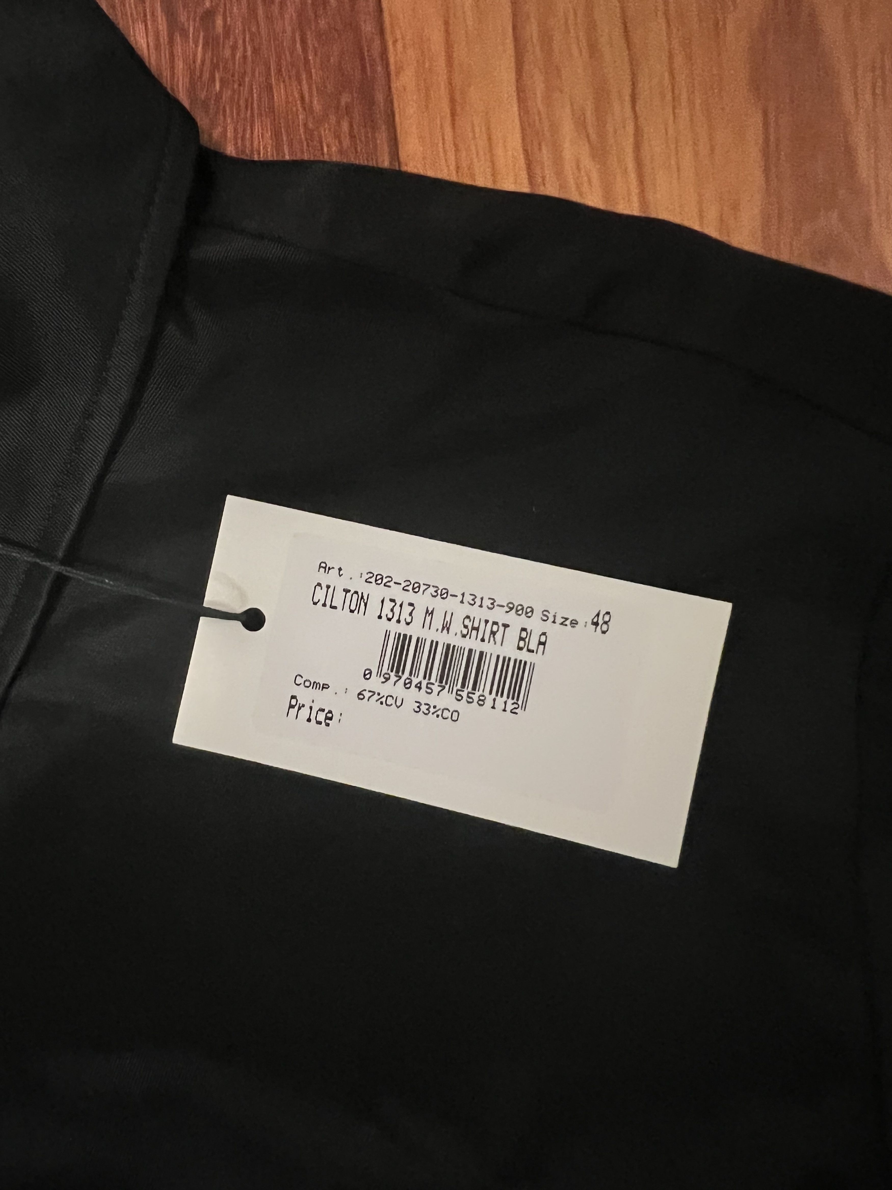 Dries Van Noten 💚 SS20 Dries Van Noten Cilton Shirt Black Medium NEW Size US M / EU 48-50 / 2 - 8 Thumbnail