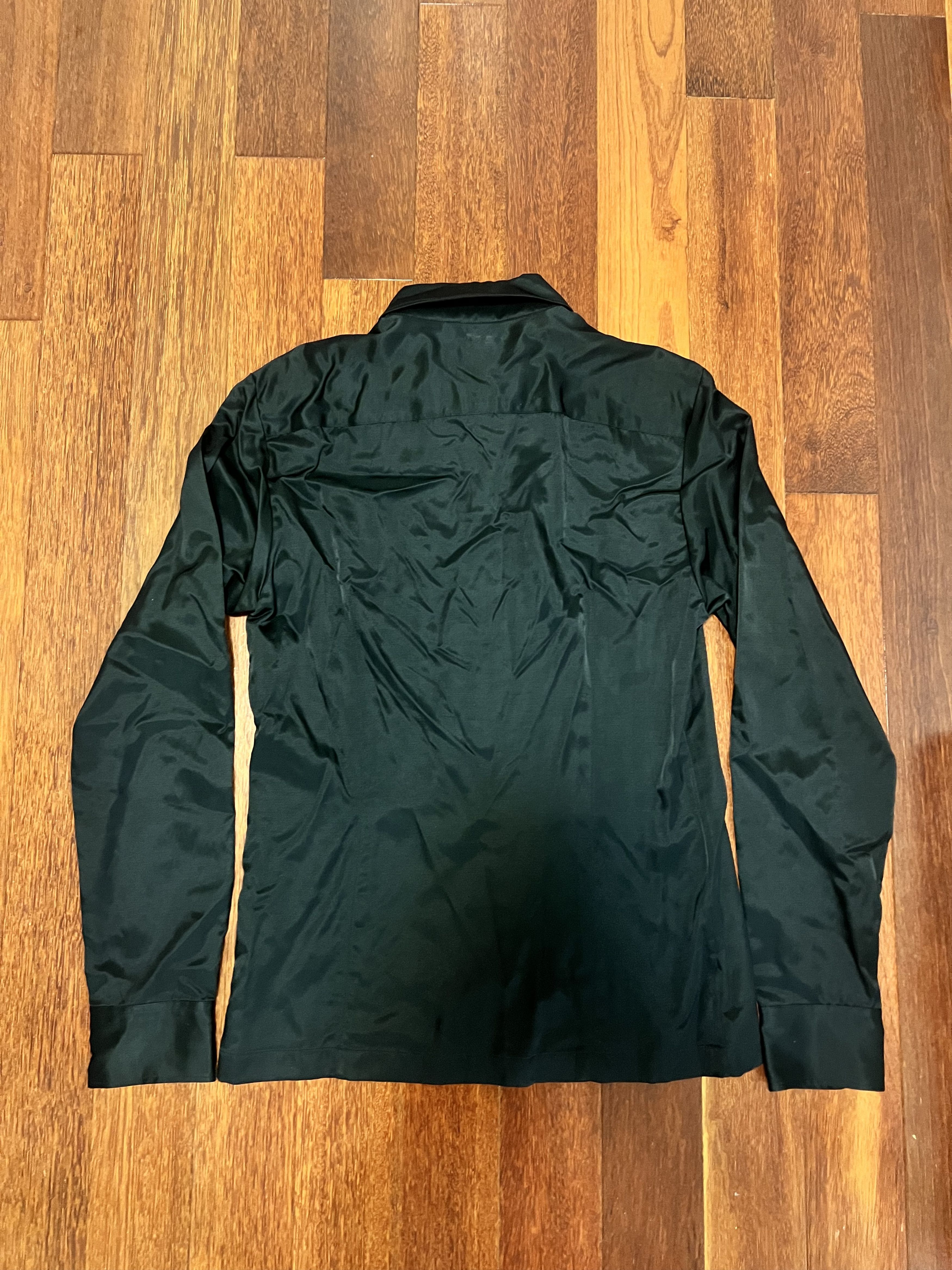 Dries Van Noten 💚 SS20 Dries Van Noten Cilton Shirt Black Medium NEW Size US M / EU 48-50 / 2 - 4 Thumbnail