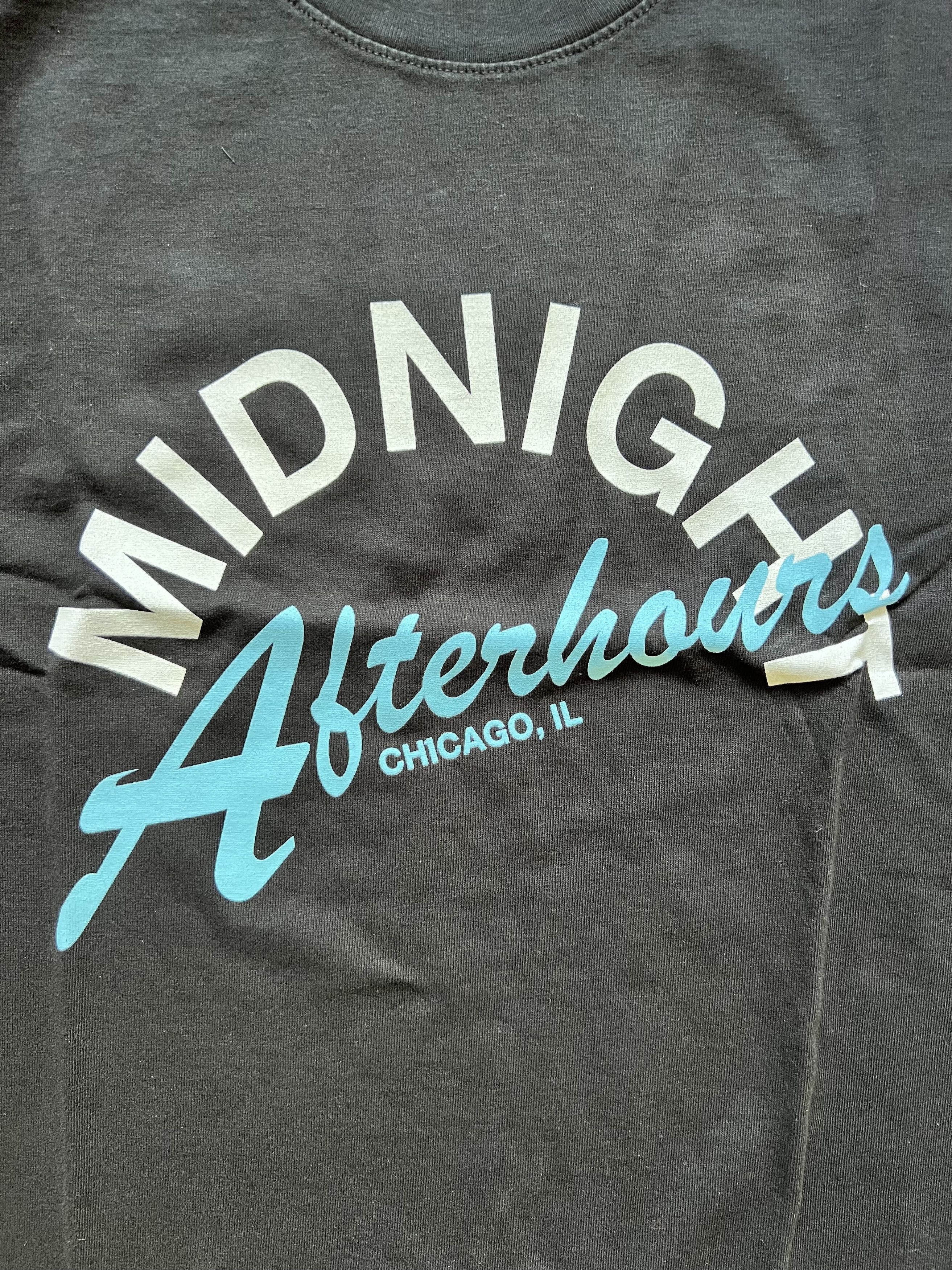 Midnight Studios 💚 Midnight Studios Chicago Pop Up Exclusive Tee Black NEW Size US M / EU 48-50 / 2 - 4 Thumbnail