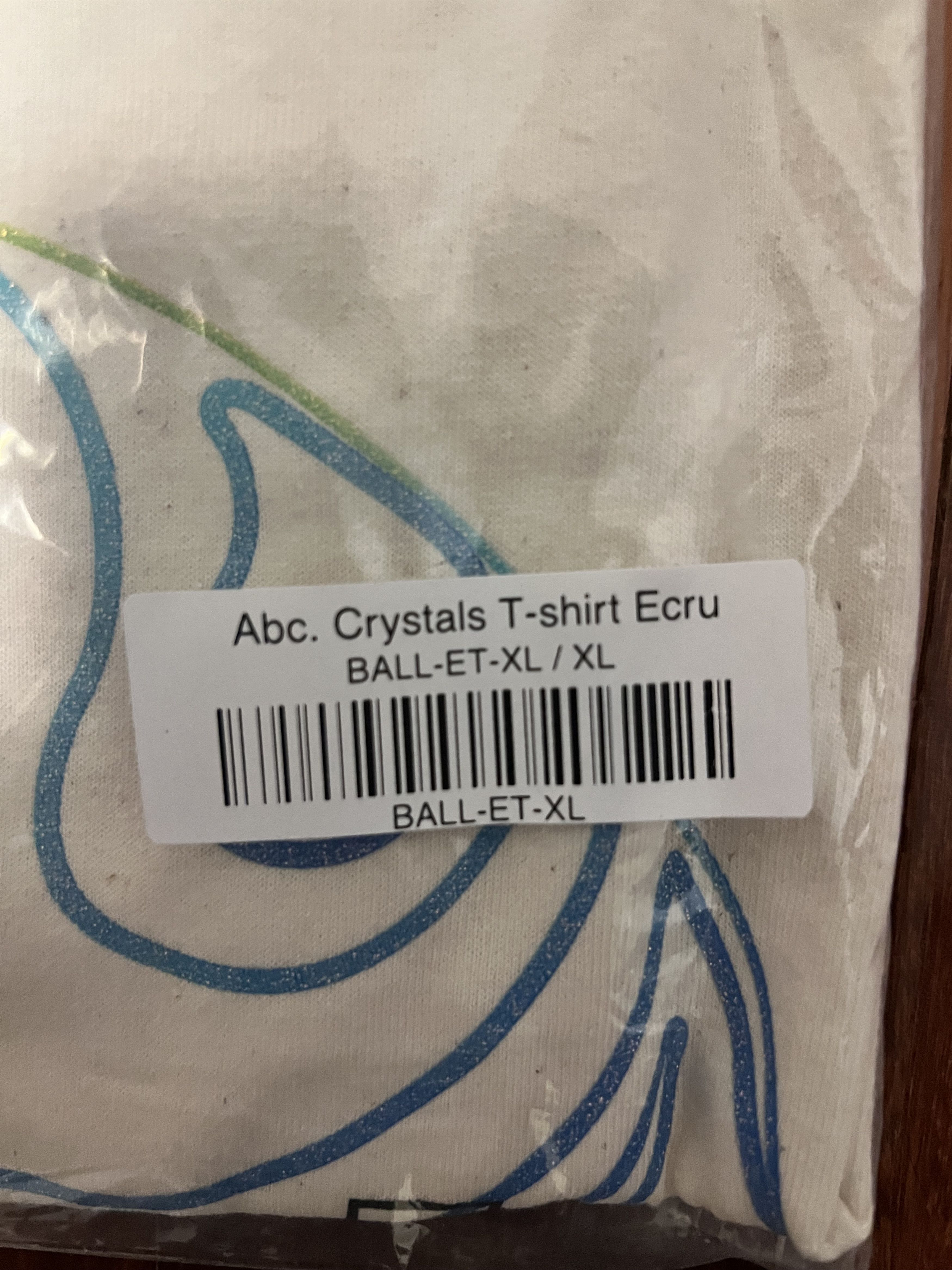 Advisory Board Crystals 💚 SS20 Advisory Board Crystals Rainbow Cream Tee Ecru Size US XL / EU 56 / 4 - 7 Thumbnail
