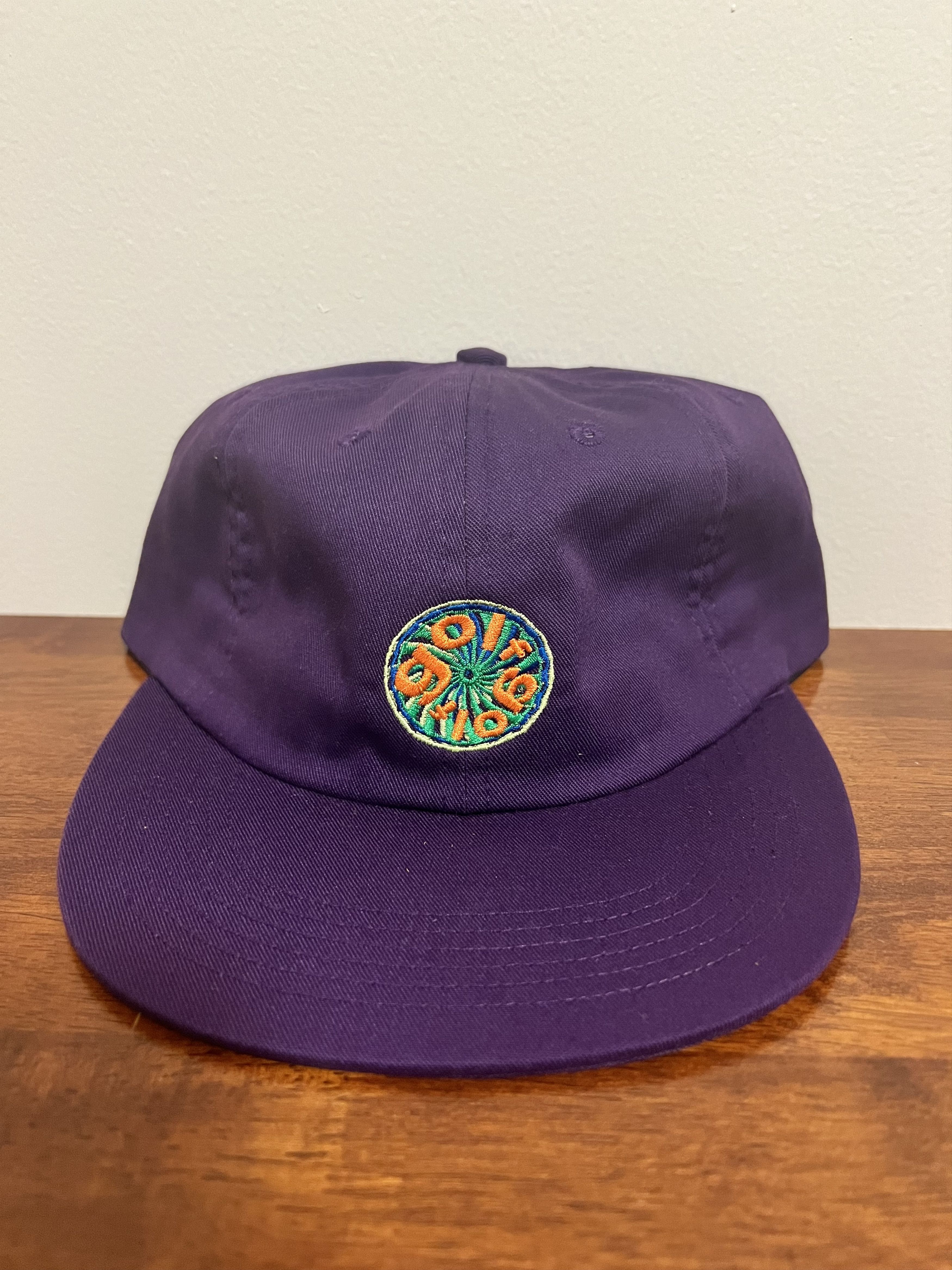 Golf Wang × Tyler The Creator 💚 Golf Wang Spiral Hat Purple NEW Size ONE SIZE - 1 Thumbnail
