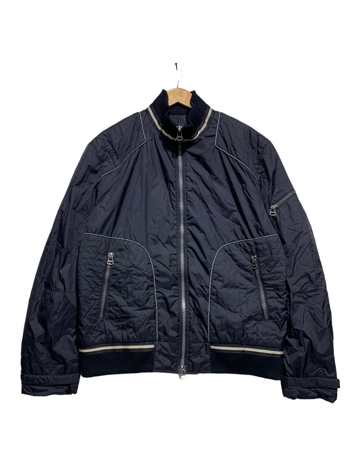 Adidas × Yohji Yamamoto 🔥Y-3 YOHJI YAMAMOTO BOMBERS JACKETS Size US XL / EU 56 / 4 - 2 Thumbnail