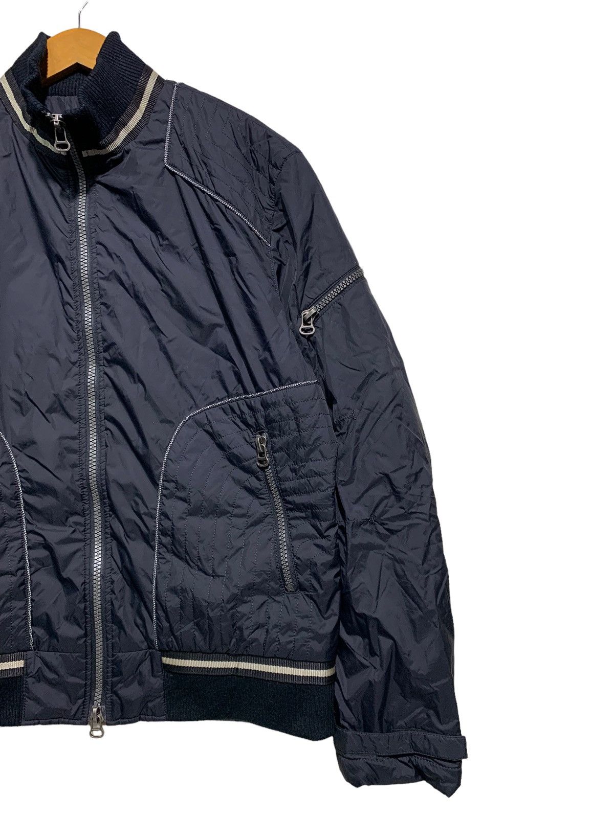 Adidas × Yohji Yamamoto 🔥Y-3 YOHJI YAMAMOTO BOMBERS JACKETS Size US XL / EU 56 / 4 - 4 Thumbnail