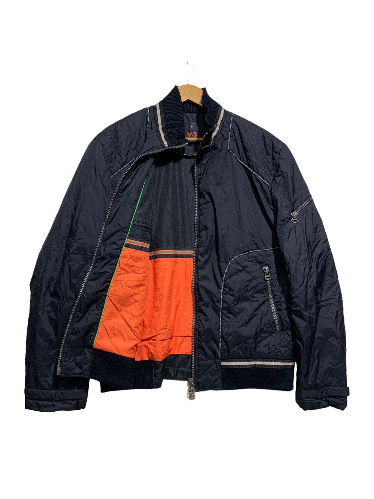 Adidas × Yohji Yamamoto 🔥Y-3 YOHJI YAMAMOTO BOMBERS JACKETS Size US XL / EU 56 / 4 - 1 Thumbnail