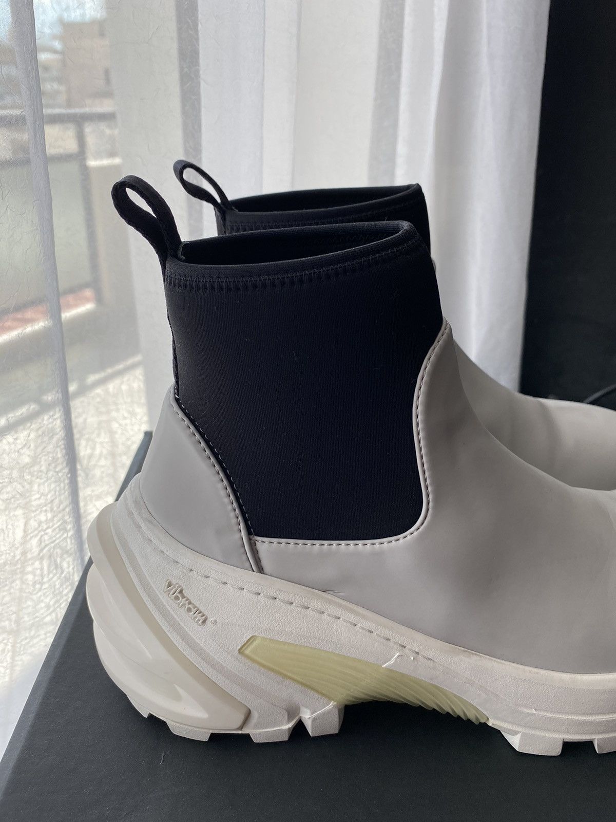 Prada quilted boots