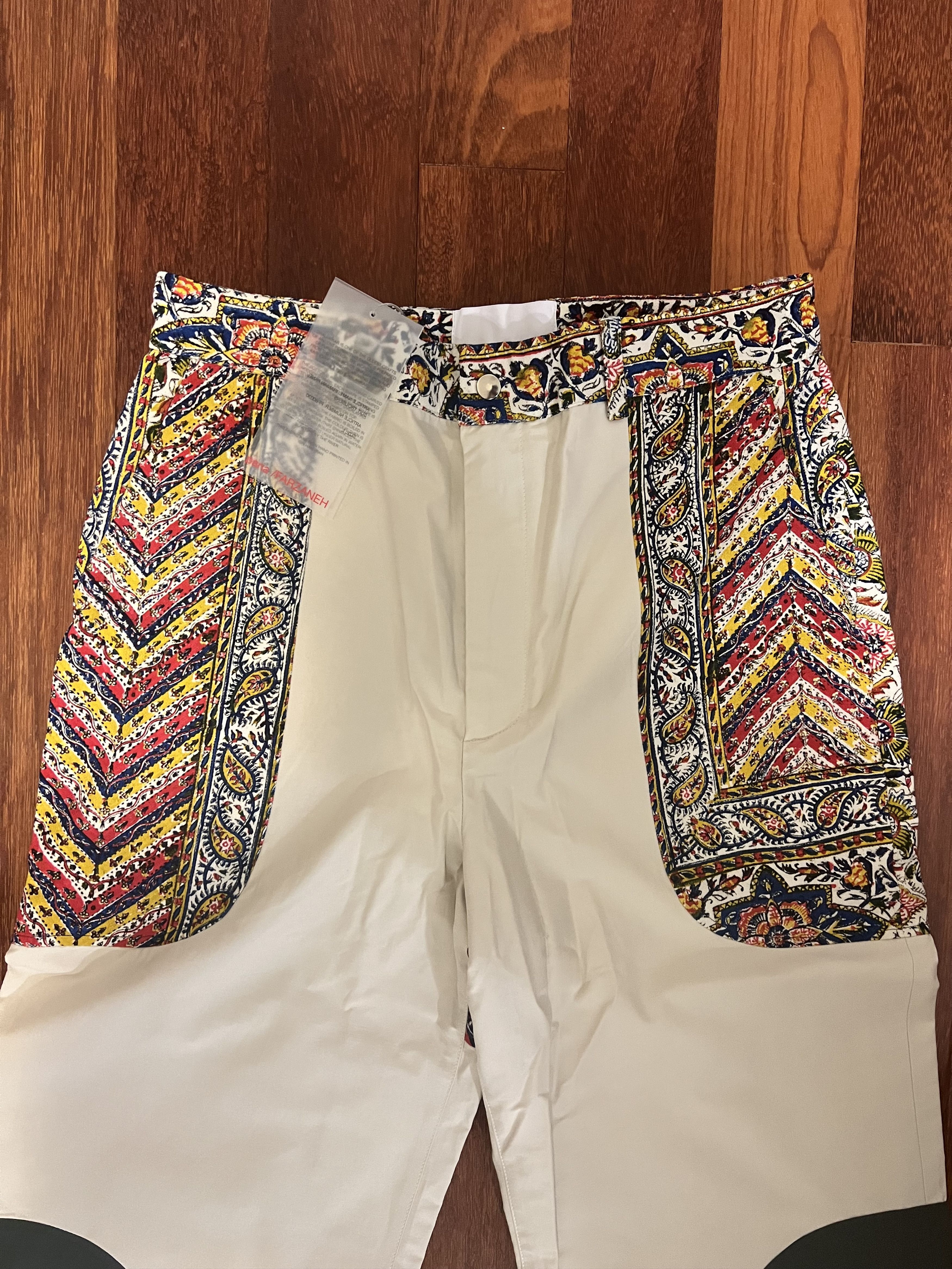 Paria Farzaneh 💚 2018 Paria Farzaneh Iranian Panel Suit Trousers NEW Size US 34 / EU 50 - 5 Thumbnail