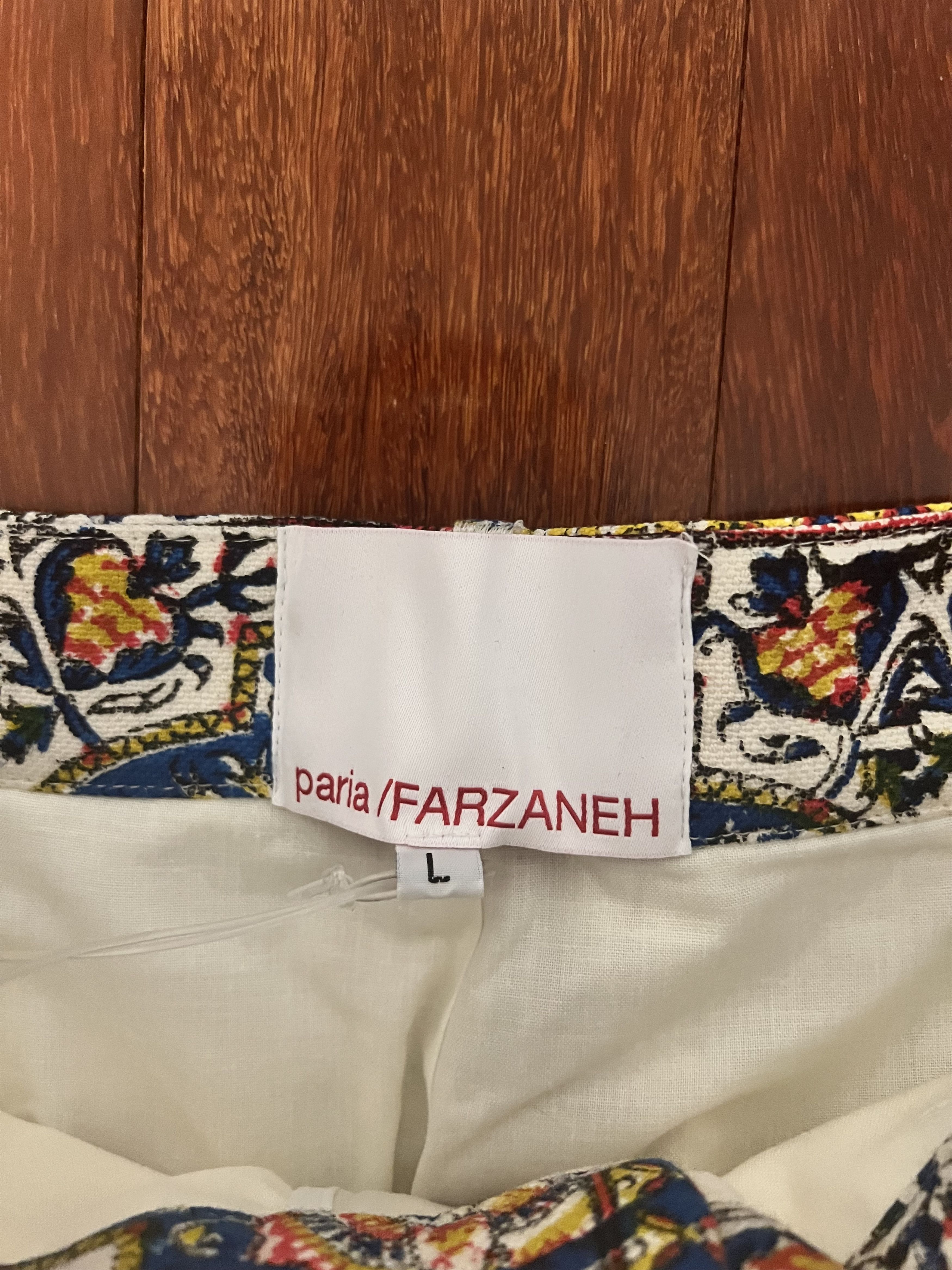 Paria Farzaneh 💚 2018 Paria Farzaneh Iranian Panel Suit Trousers NEW Size US 34 / EU 50 - 3 Thumbnail