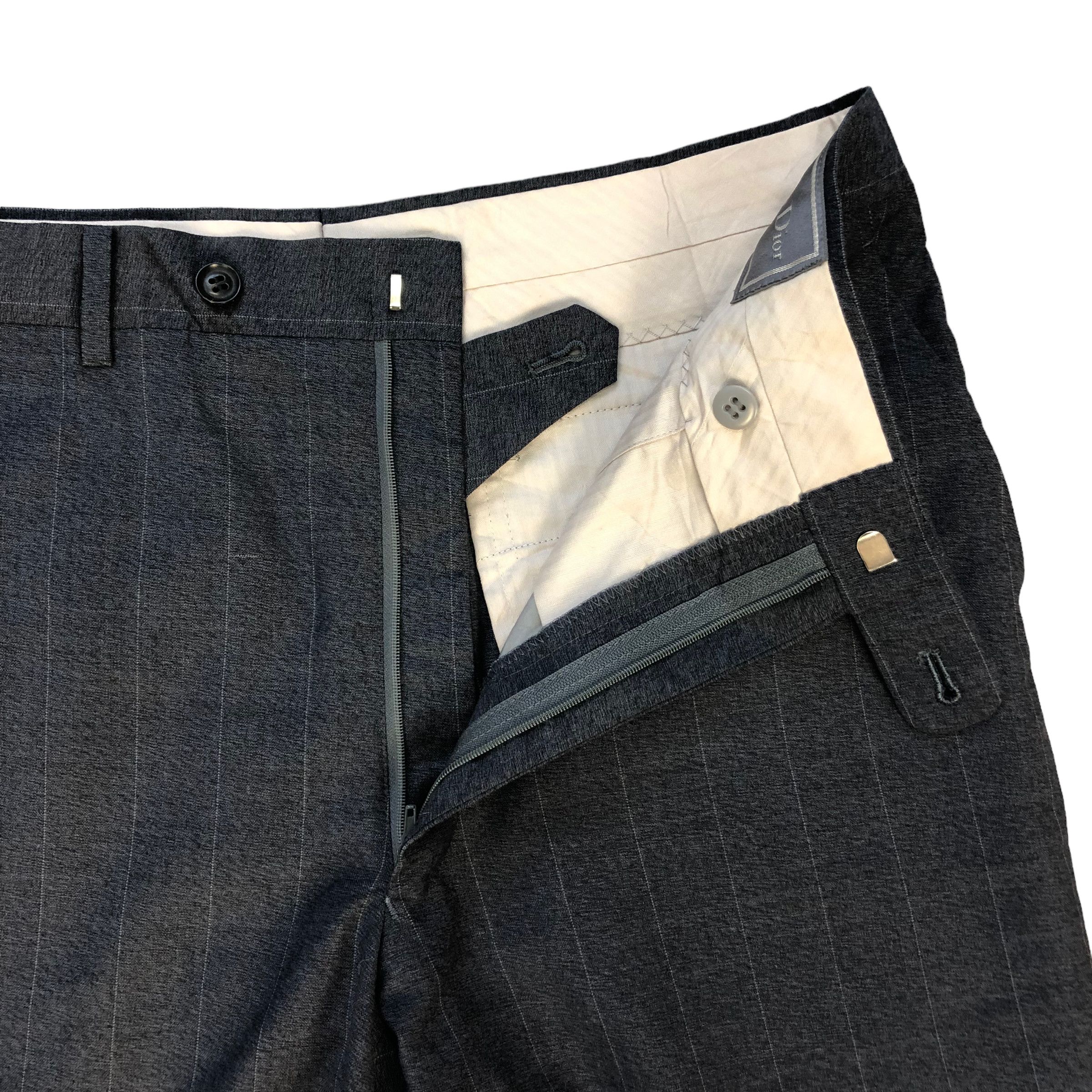 Christian Dior Monsieur CHRISTIAN DIOR CHECKED TROUSERS #7039-106 Size US 30 / EU 46 - 4 Thumbnail