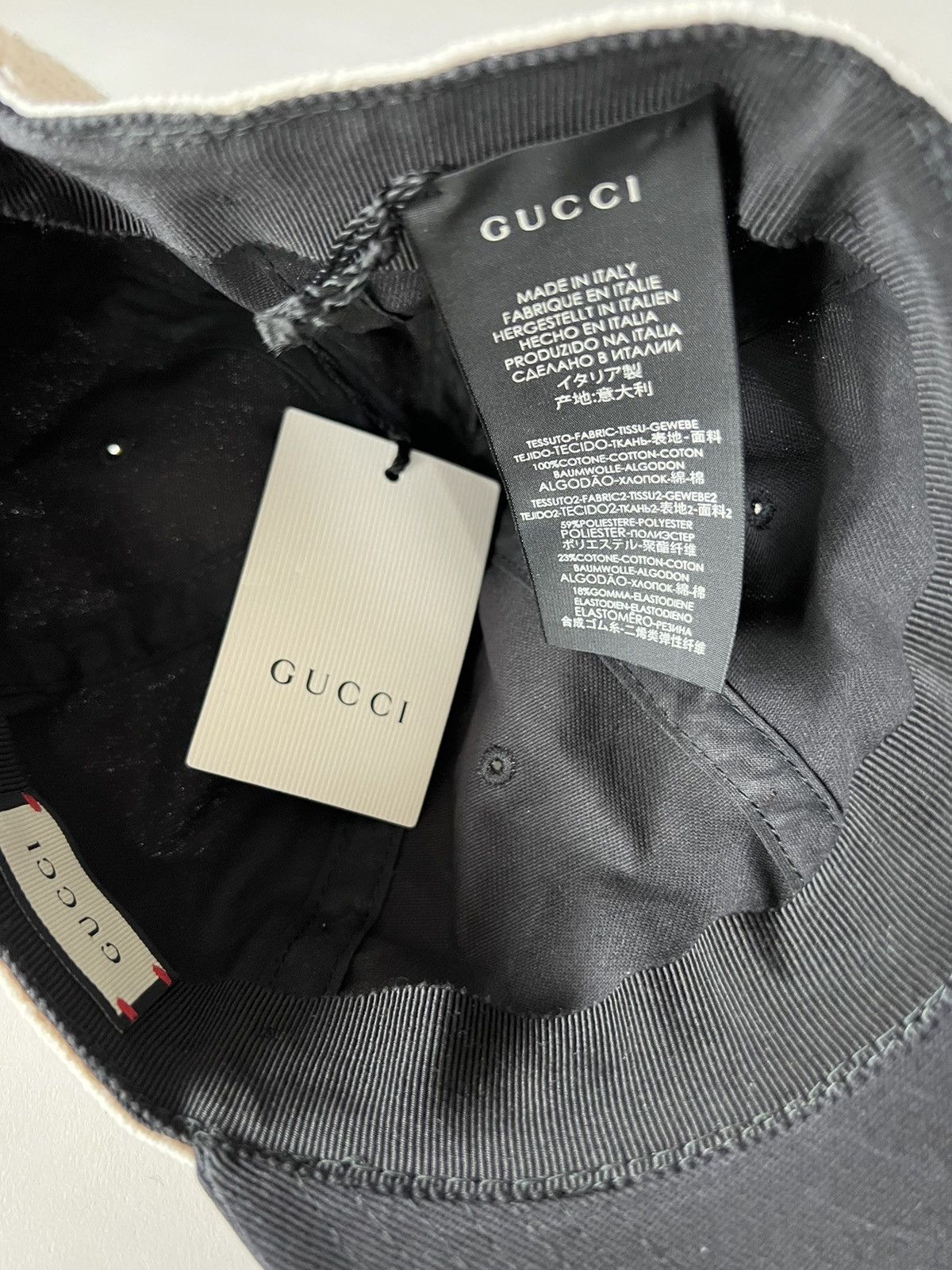 Gucci Gucci Logo Band Hat Size ONE SIZE - 4 Thumbnail