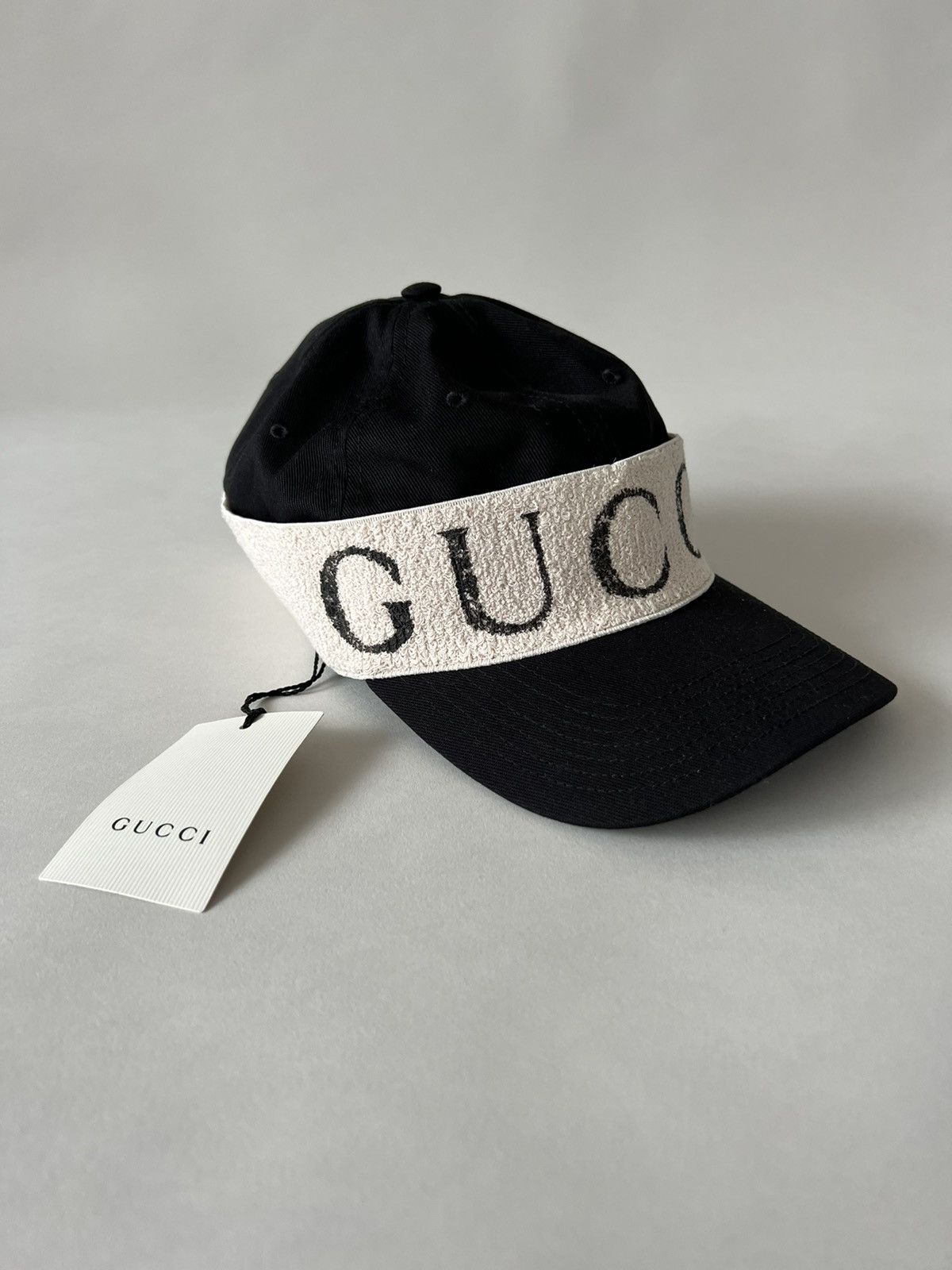 Gucci Gucci Logo Band Hat Size ONE SIZE - 2 Thumbnail