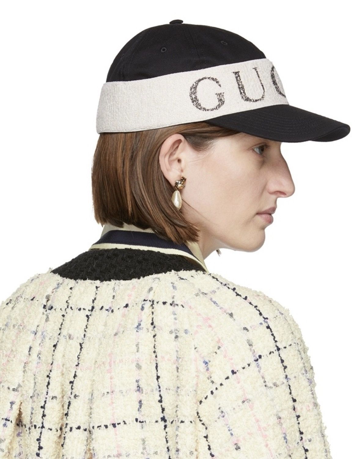 Gucci Gucci Logo Band Hat Size ONE SIZE - 7 Thumbnail