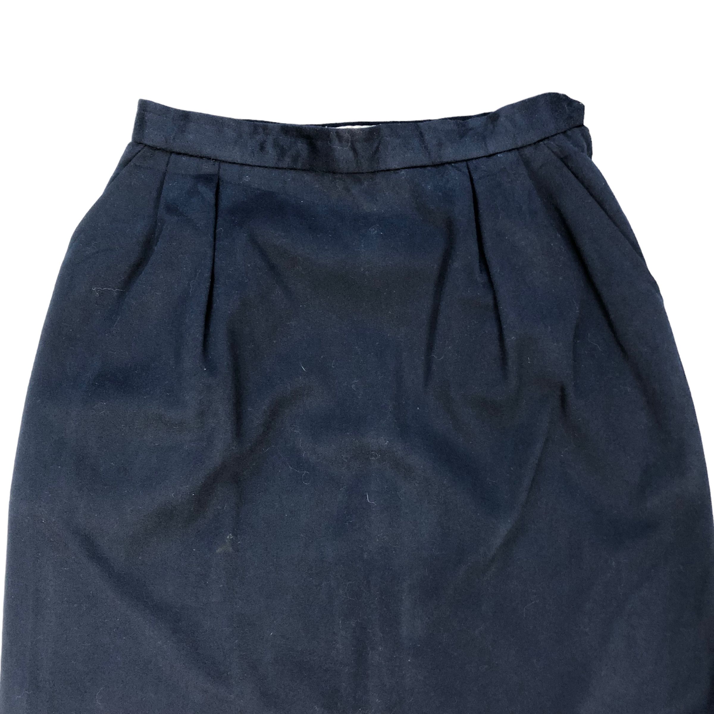 Yves Saint Laurent VINTAGE YSL MINI SKIRTS #7042-106 Size 24" / US 00 / IT 34 - 2 Thumbnail