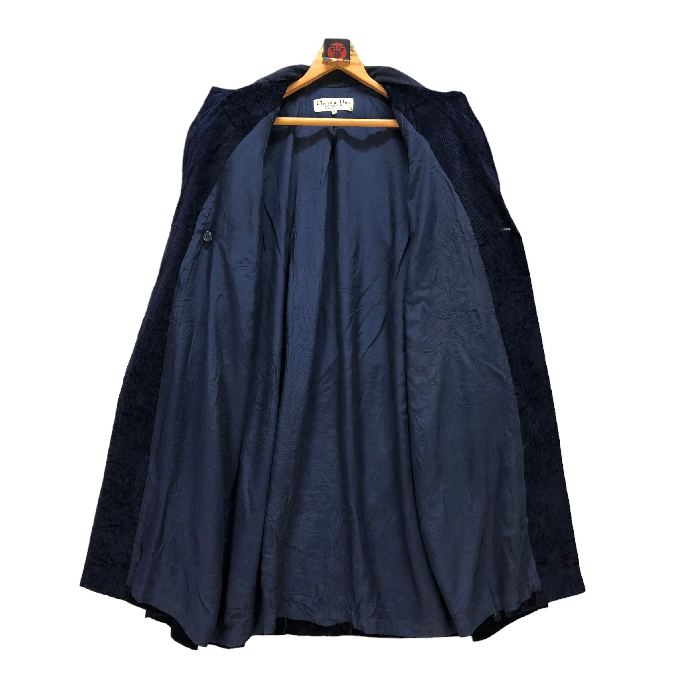 Christian Dior Monsieur RARE CHRISTIAN DIOR CORDUROY OVERCOAT #7007-105 Size M / US 6-8 / IT 42-44 - 6 Thumbnail
