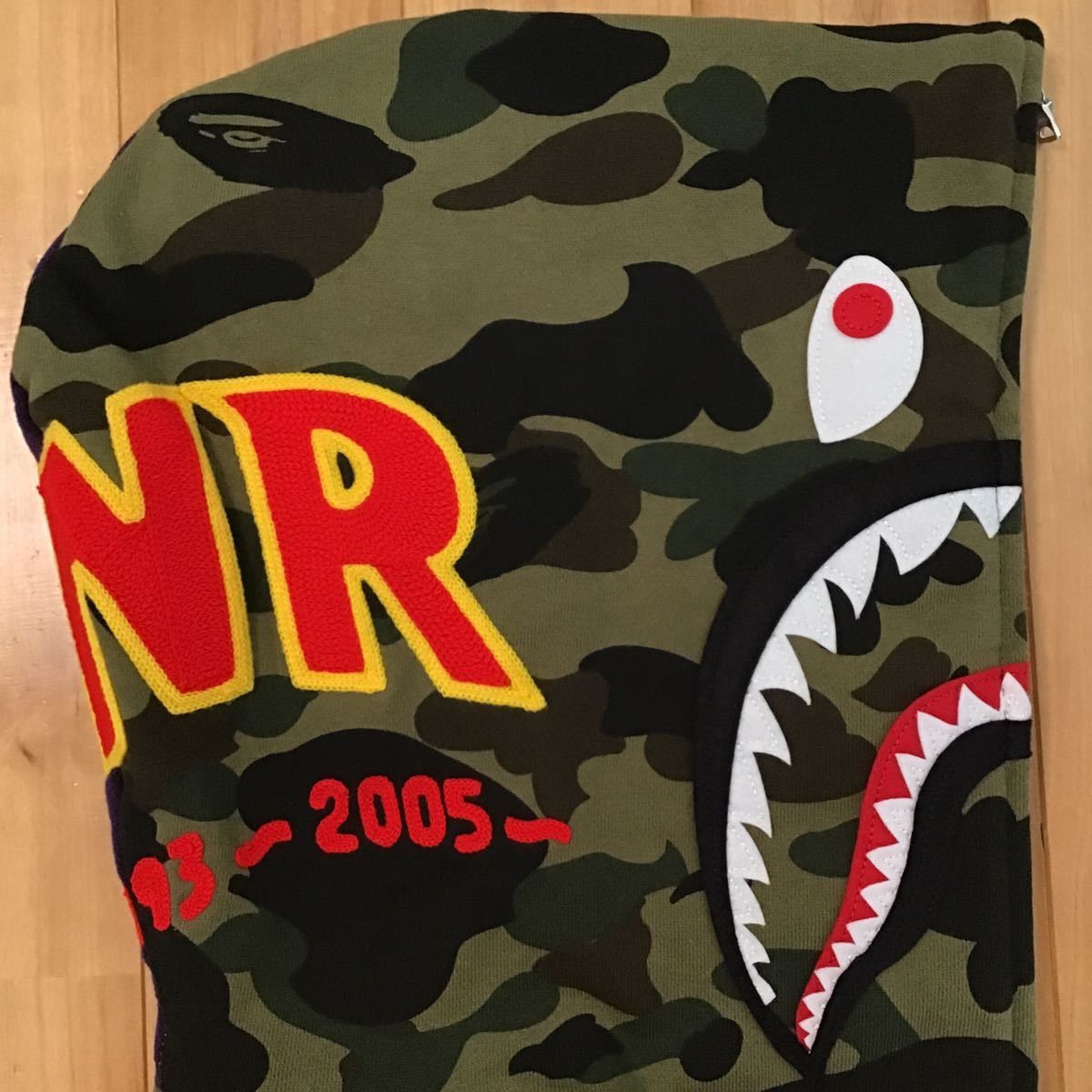 Bape BAPE camo crazy color Shark full zip hoodie Size US M / EU 48-50 / 2 - 3 Thumbnail