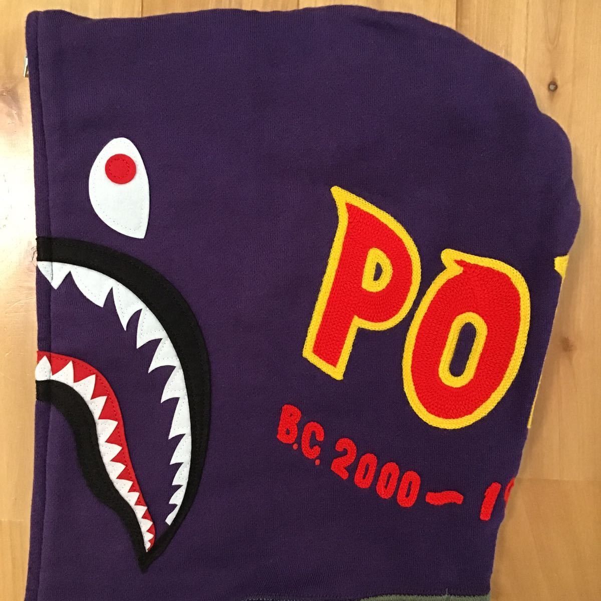 Bape BAPE camo crazy color Shark full zip hoodie Size US M / EU 48-50 / 2 - 4 Thumbnail