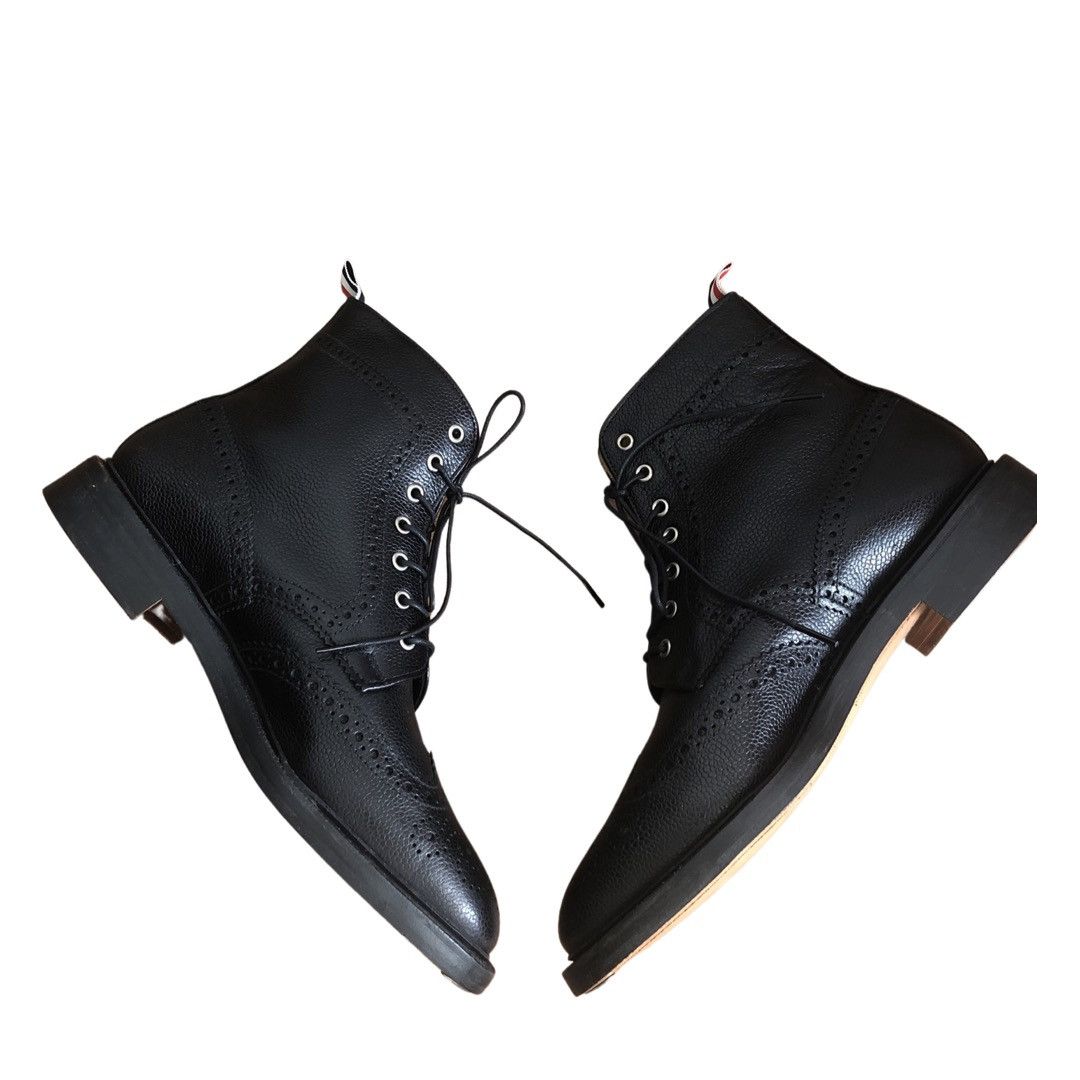 Thom Browne THOM BROWNE CLASSIC BROGUE BOOTS Size US 11 / EU 44 - 3 Thumbnail