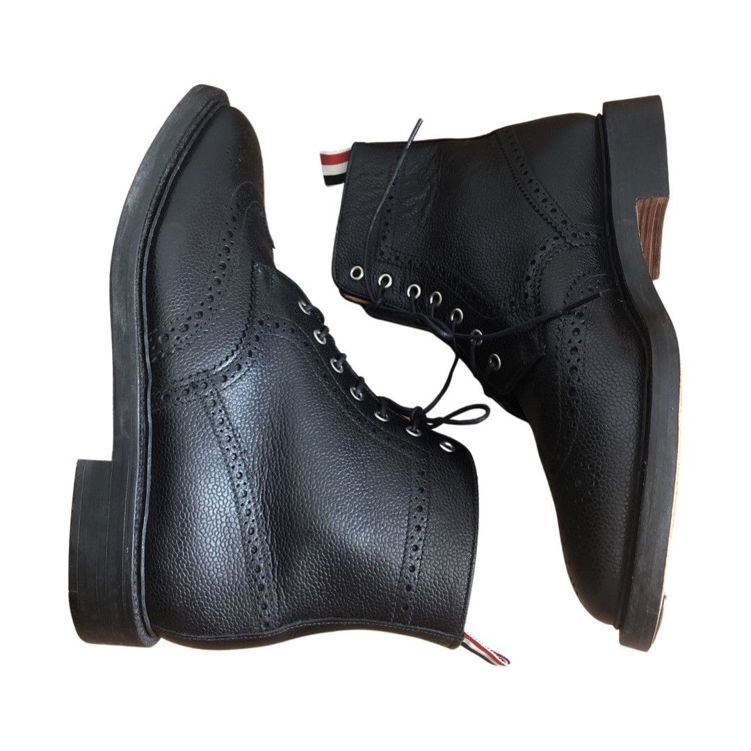 Thom Browne THOM BROWNE CLASSIC BROGUE BOOTS Size US 11 / EU 44 - 5 Thumbnail