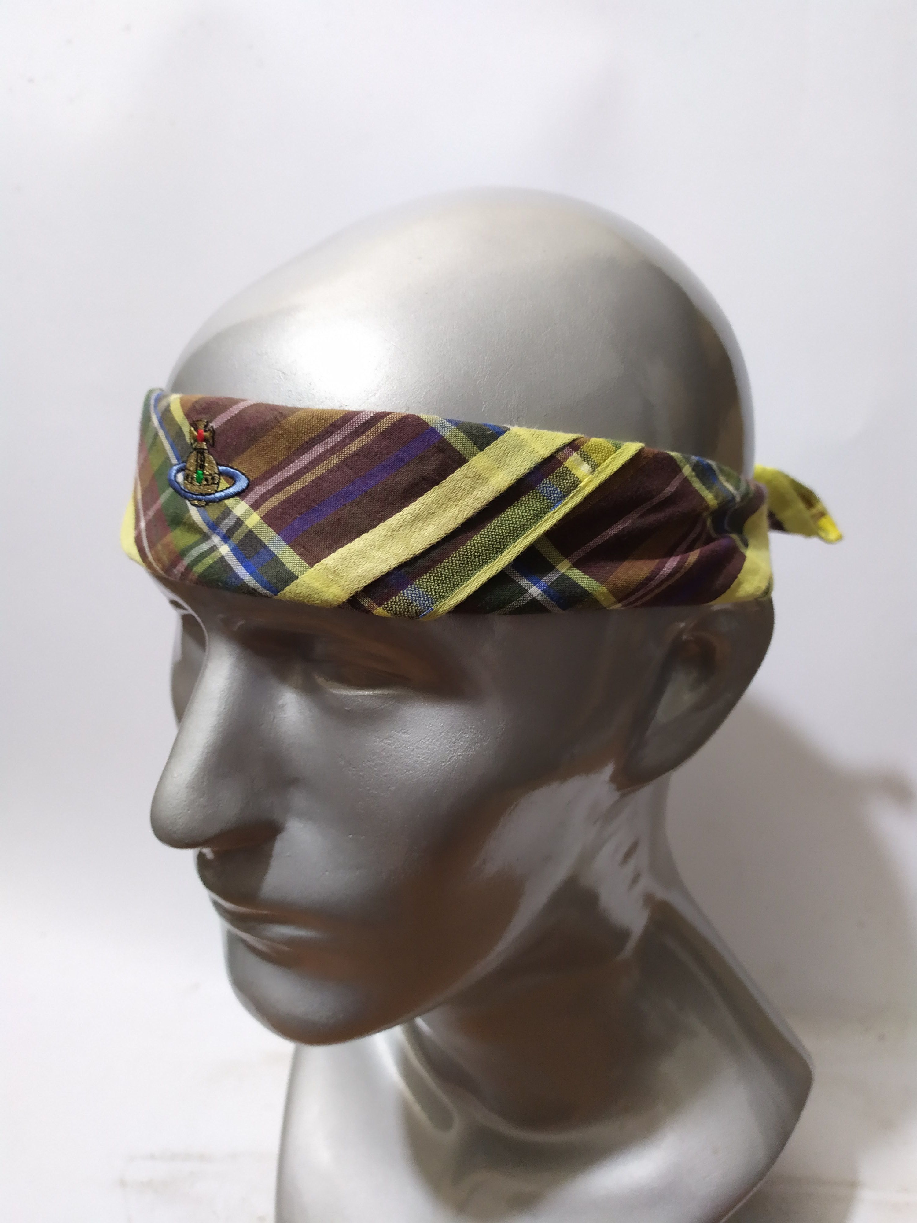 Vivienne Westwood Vivienne Westwood Orb Logo Handkerchief/Headband/Masked Size ONE SIZE - 3 Thumbnail