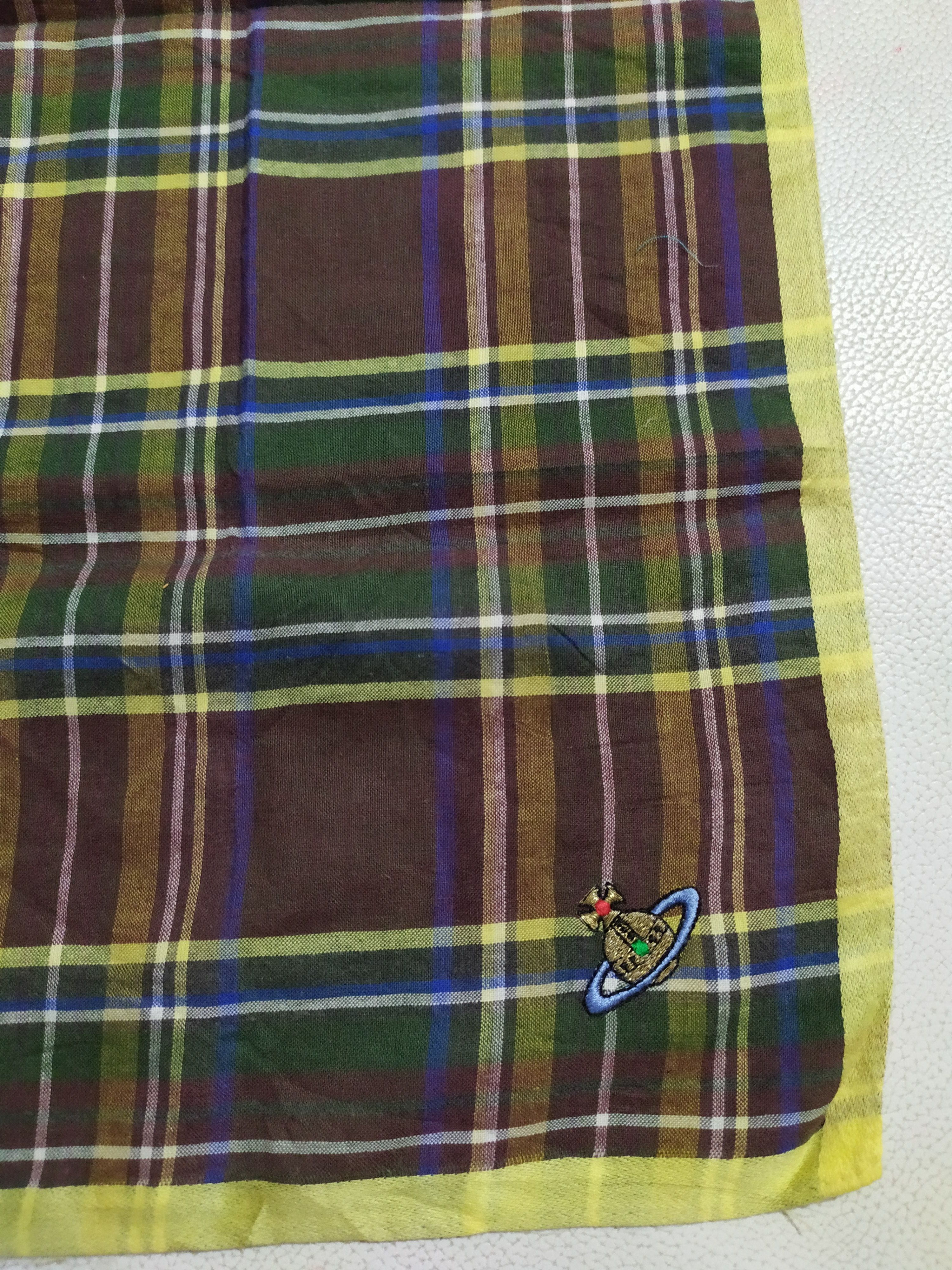 Vivienne Westwood Vivienne Westwood Orb Logo Handkerchief/Headband/Masked Size ONE SIZE - 10 Thumbnail