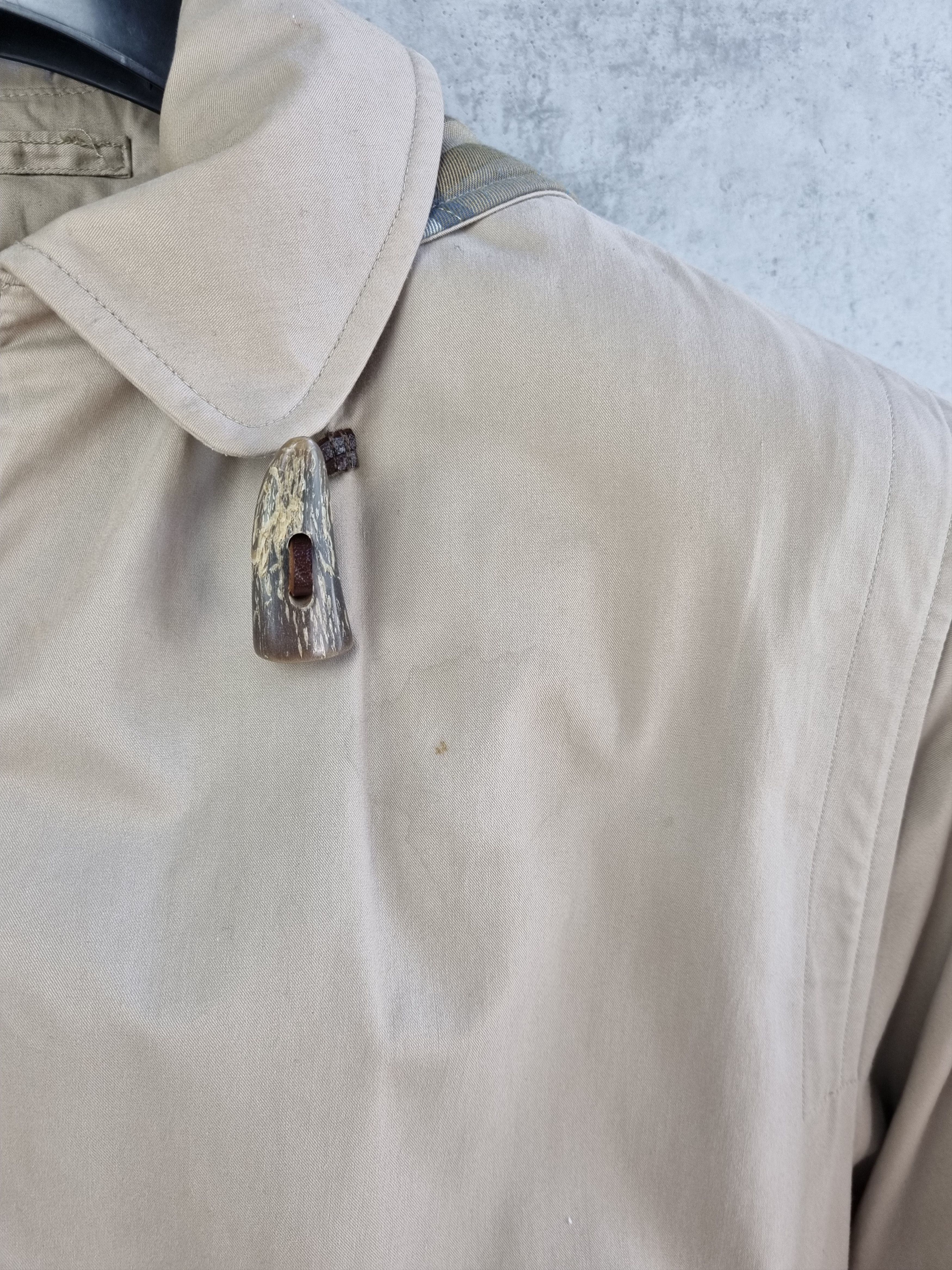 Burberry × Burberry Prorsum × Vintage 90s Burberrys London Duffle Coat Heavy Hooded Trench Size US XL / EU 56 / 4 - 20 Thumbnail