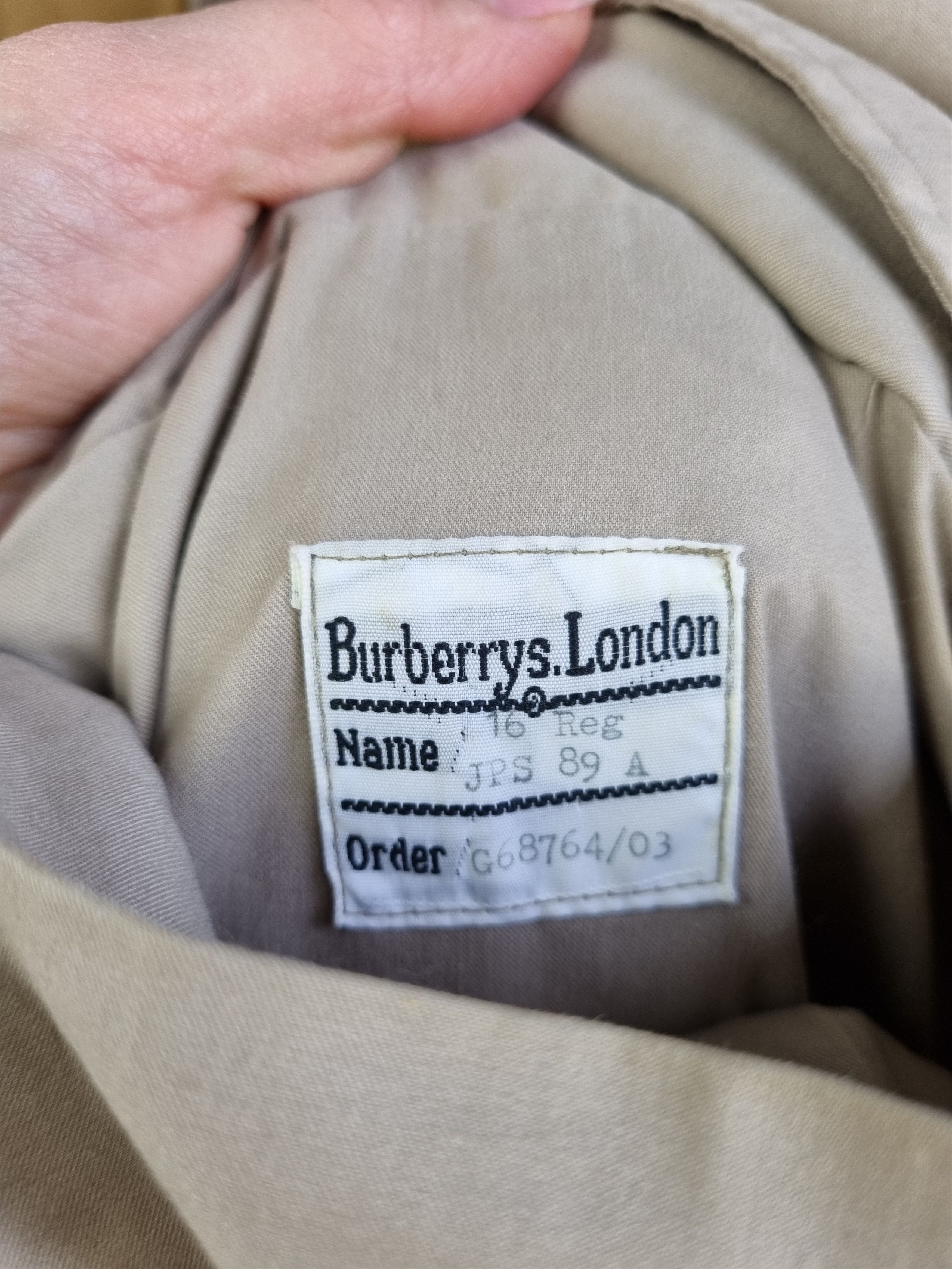Burberry × Burberry Prorsum × Vintage 90s Burberrys London Duffle Coat Heavy Hooded Trench Size US XL / EU 56 / 4 - 7 Thumbnail