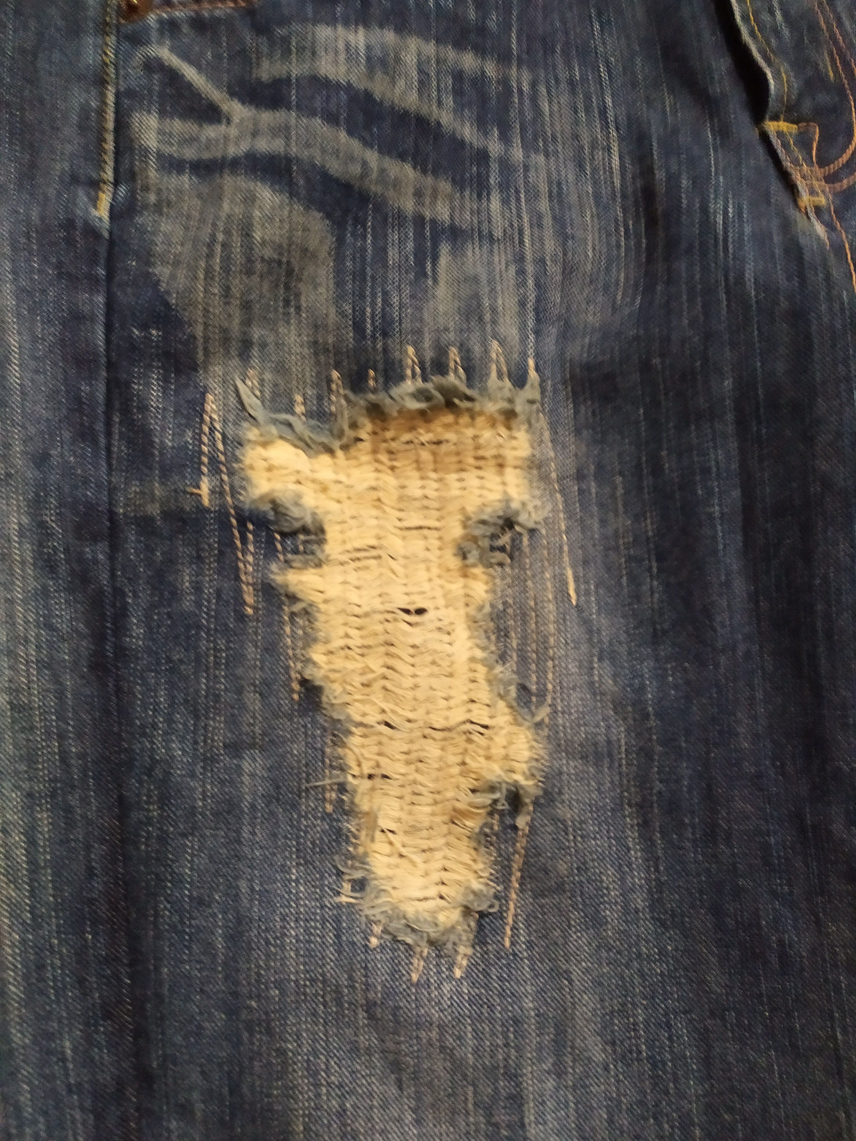 Edwin 🔥Edwin Skull Studded Distressed Denim Size US 30 / EU 46 - 7 Thumbnail
