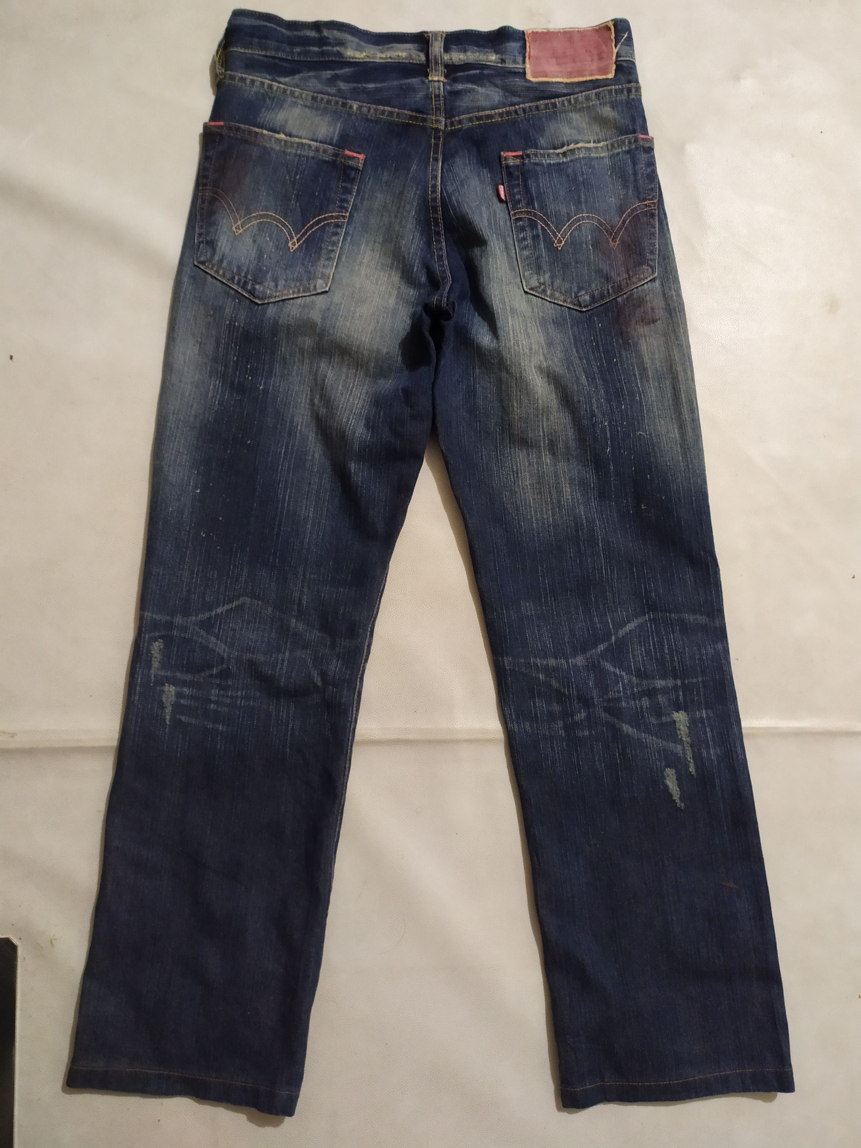 Edwin 🔥Edwin Skull Studded Distressed Denim Size US 30 / EU 46 - 10 Thumbnail