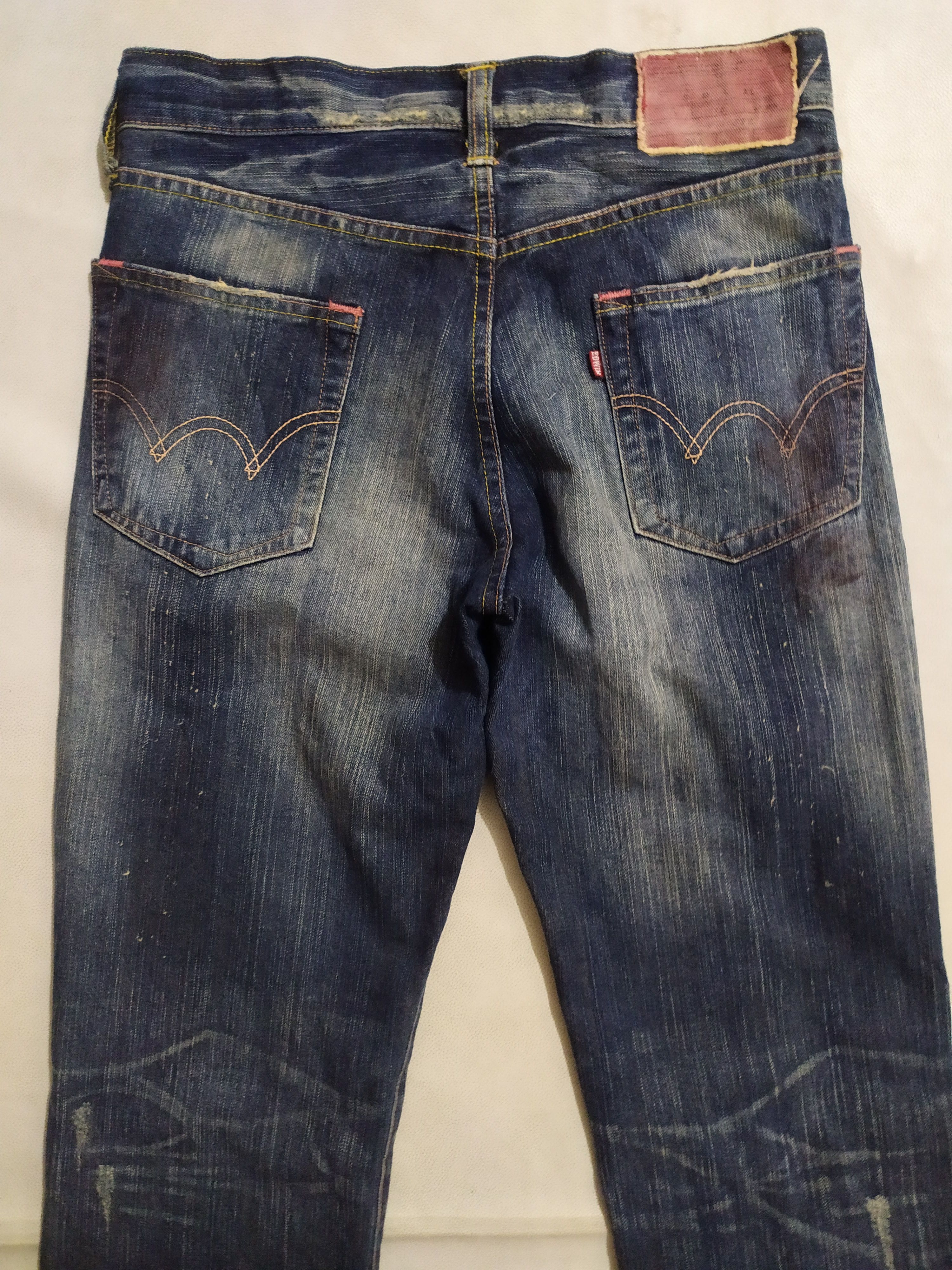 Edwin 🔥Edwin Skull Studded Distressed Denim Size US 30 / EU 46 - 11 Thumbnail