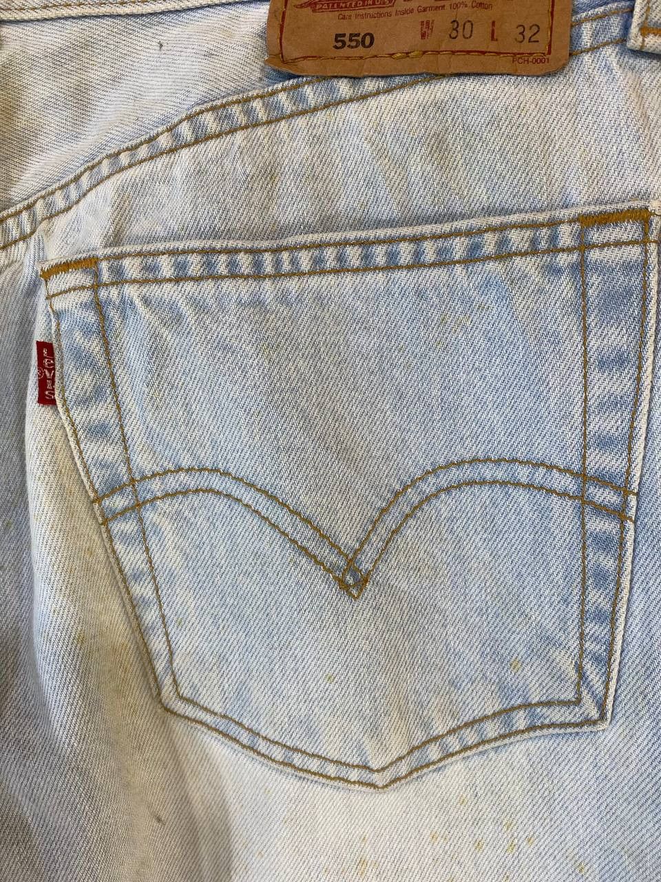 Levi's vintage levis 550 lightwash nice design Size US 32 / EU 48 - 2 Thumbnail