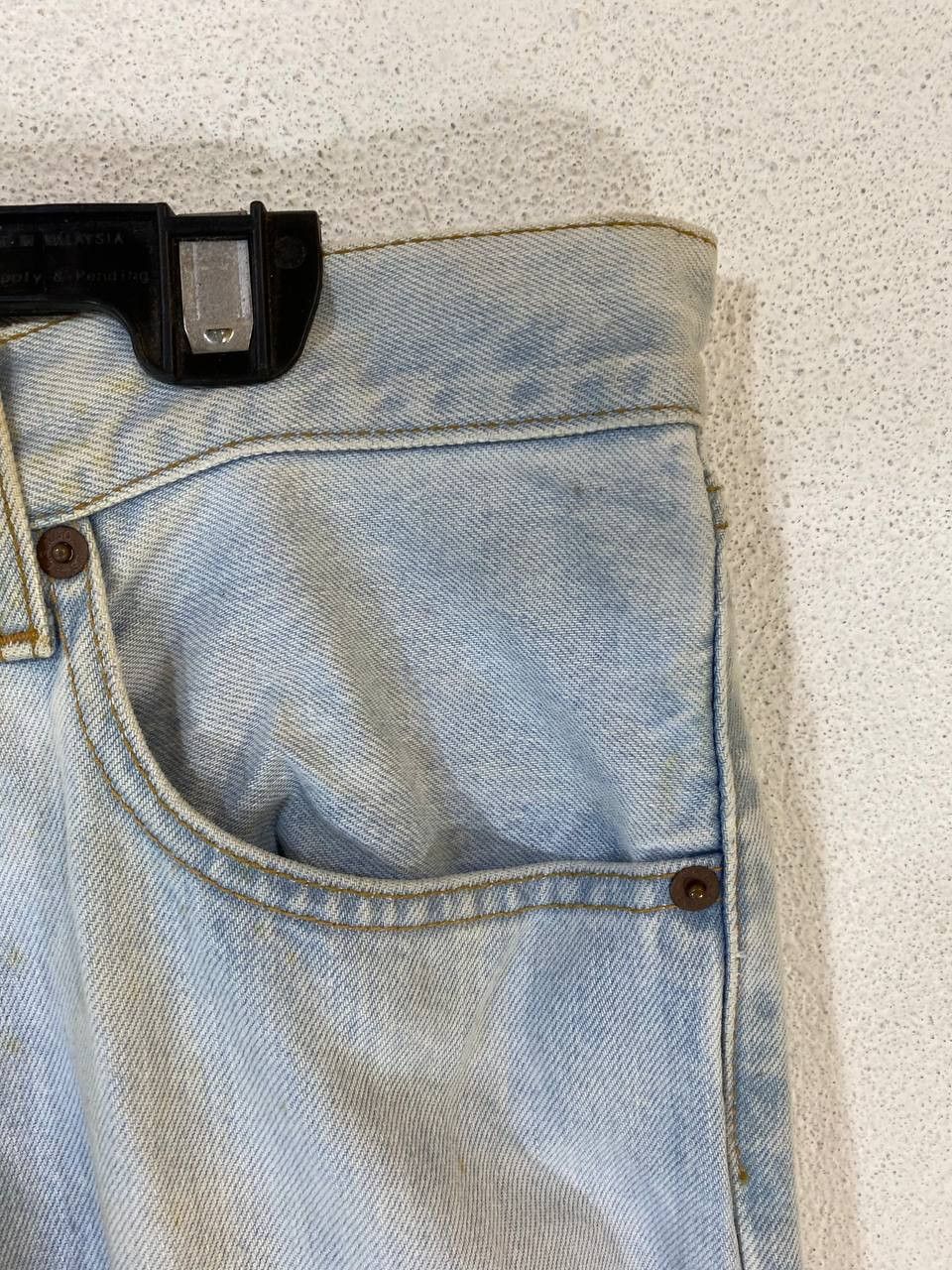 Levi's vintage levis 550 lightwash nice design Size US 32 / EU 48 - 8 Thumbnail