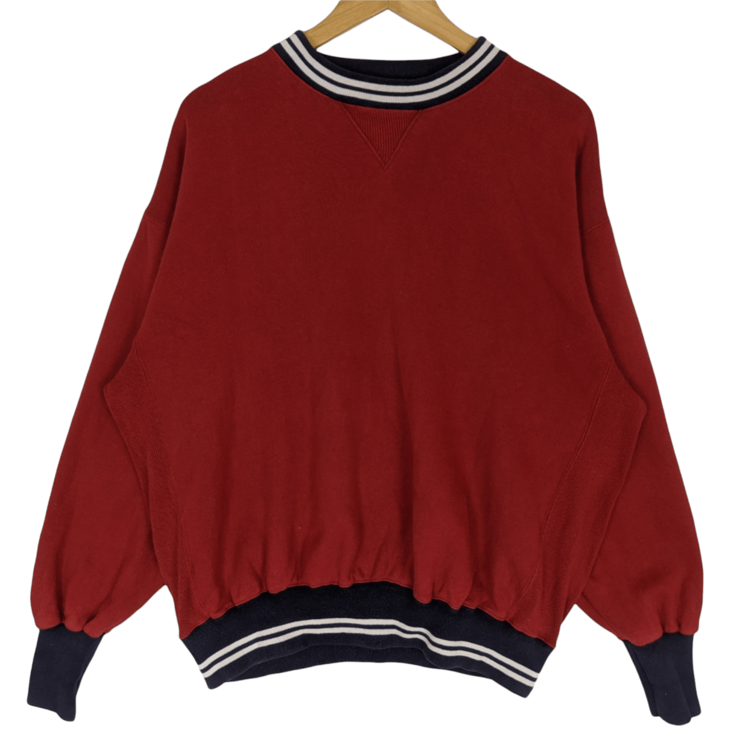 Japanese Brand × Vintage Japan STORMES STREET Plain Jumper Sweatshirt Size US XL / EU 56 / 4 - 2 Thumbnail