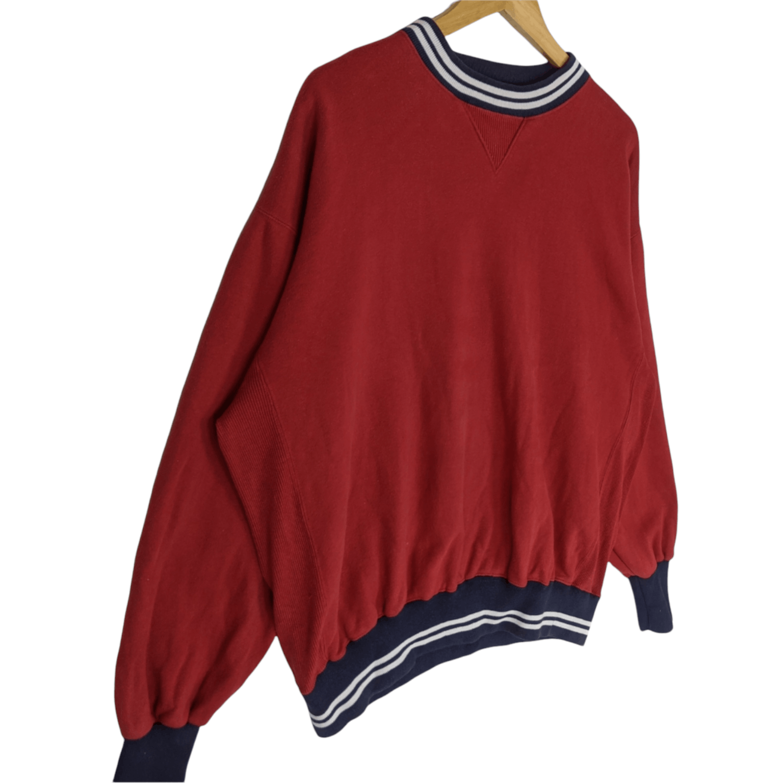 Japanese Brand × Vintage Japan STORMES STREET Plain Jumper Sweatshirt Size US XL / EU 56 / 4 - 3 Thumbnail