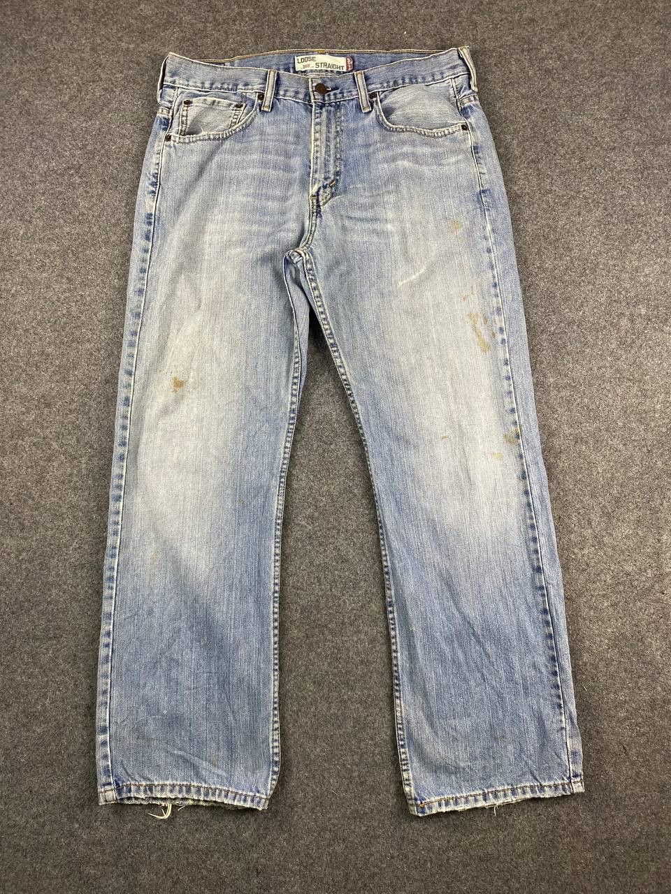 Levi's Vintage levis 569 loose straight dirty distressed denim Size US 36 / EU 52 - 9 Thumbnail