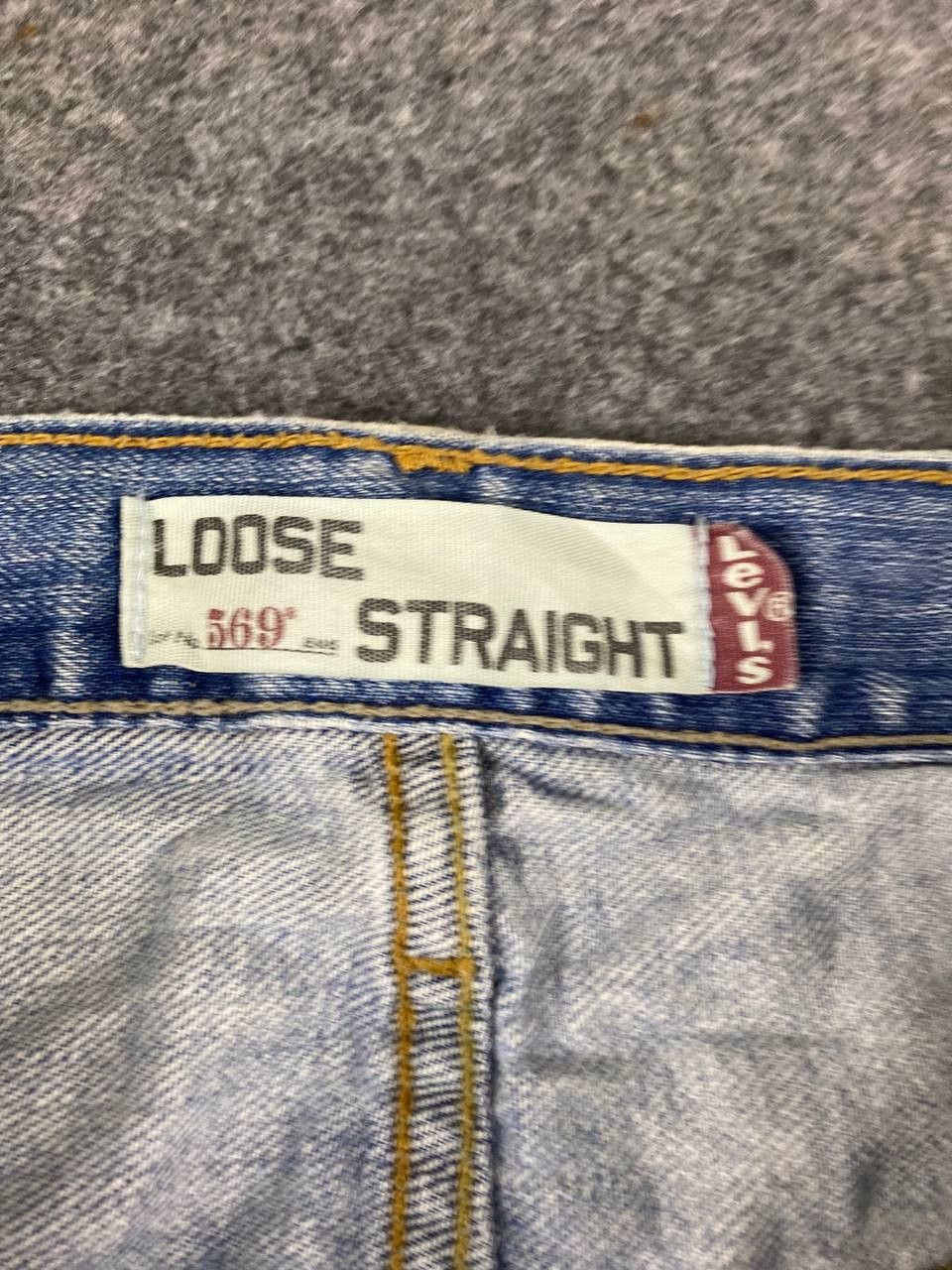 Levi's Vintage levis 569 loose straight dirty distressed denim Size US 36 / EU 52 - 16 Thumbnail