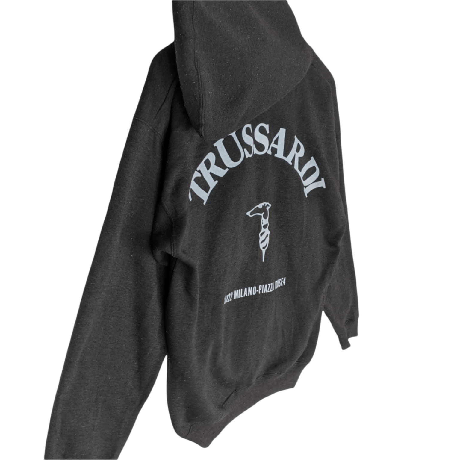 Trussardi TRUSSARDI Big Logo Spell Out Hoodie Size US M / EU 48-50 / 2 - 4 Thumbnail