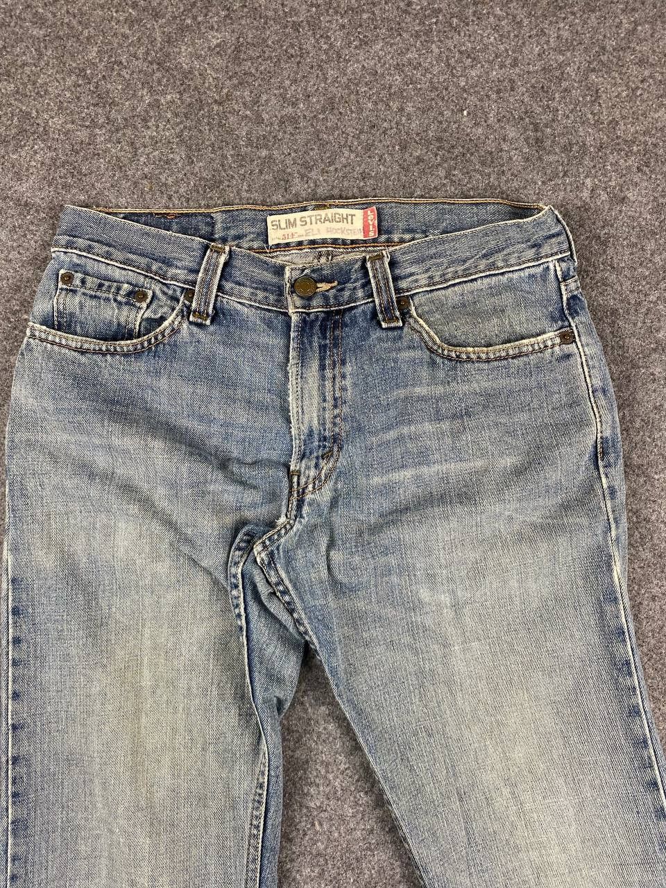 Levi's vintage levis 514 slim straight distressed denim Size US 32 / EU 48 - 9 Thumbnail