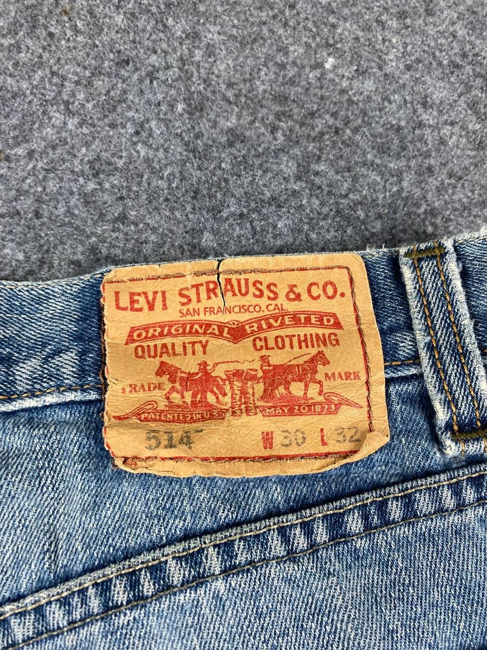 Levi's vintage levis 514 slim straight distressed denim Size US 32 / EU 48 - 6 Thumbnail