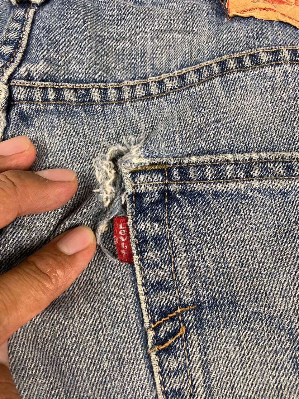 Levi's vintage levis 514 slim straight distressed denim Size US 32 / EU 48 - 4 Thumbnail