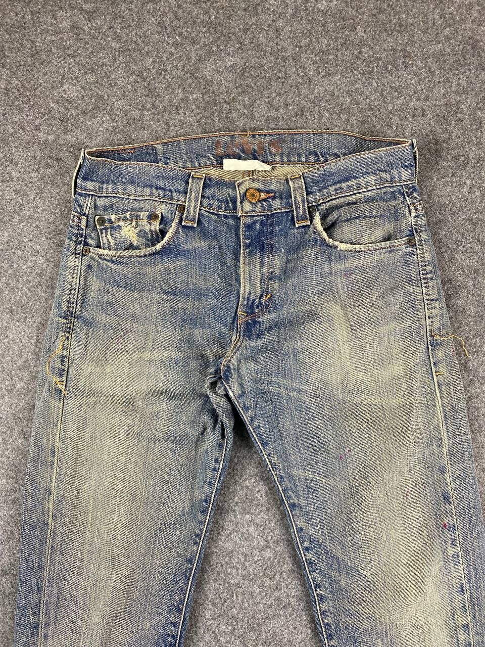 Levi's vintage levis 511 skinny denim nice design Size US 32 / EU 48 - 9 Thumbnail