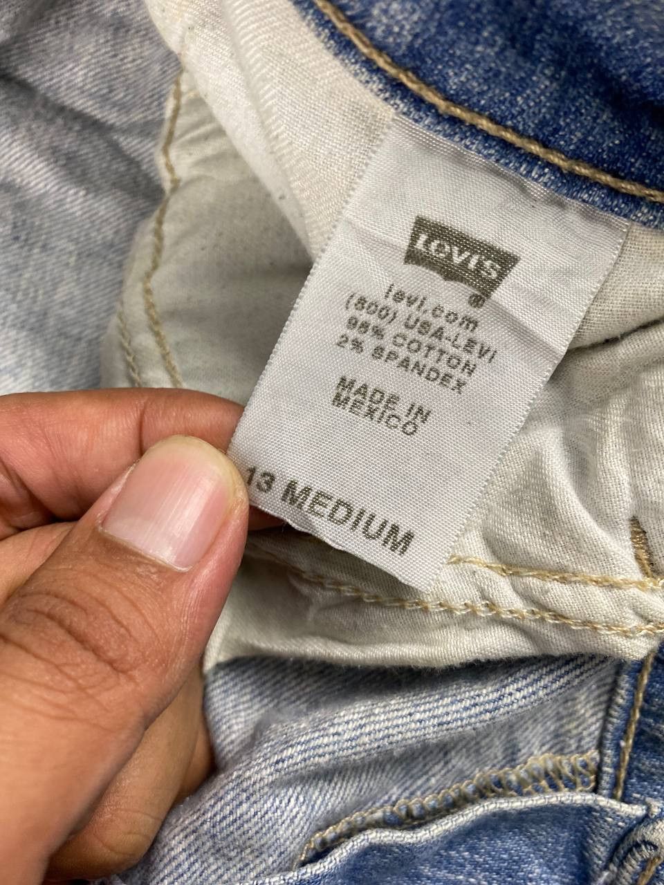Levi's vintage levis 524 too superlow custom short denim Size US 38 / EU 54 - 14 Thumbnail