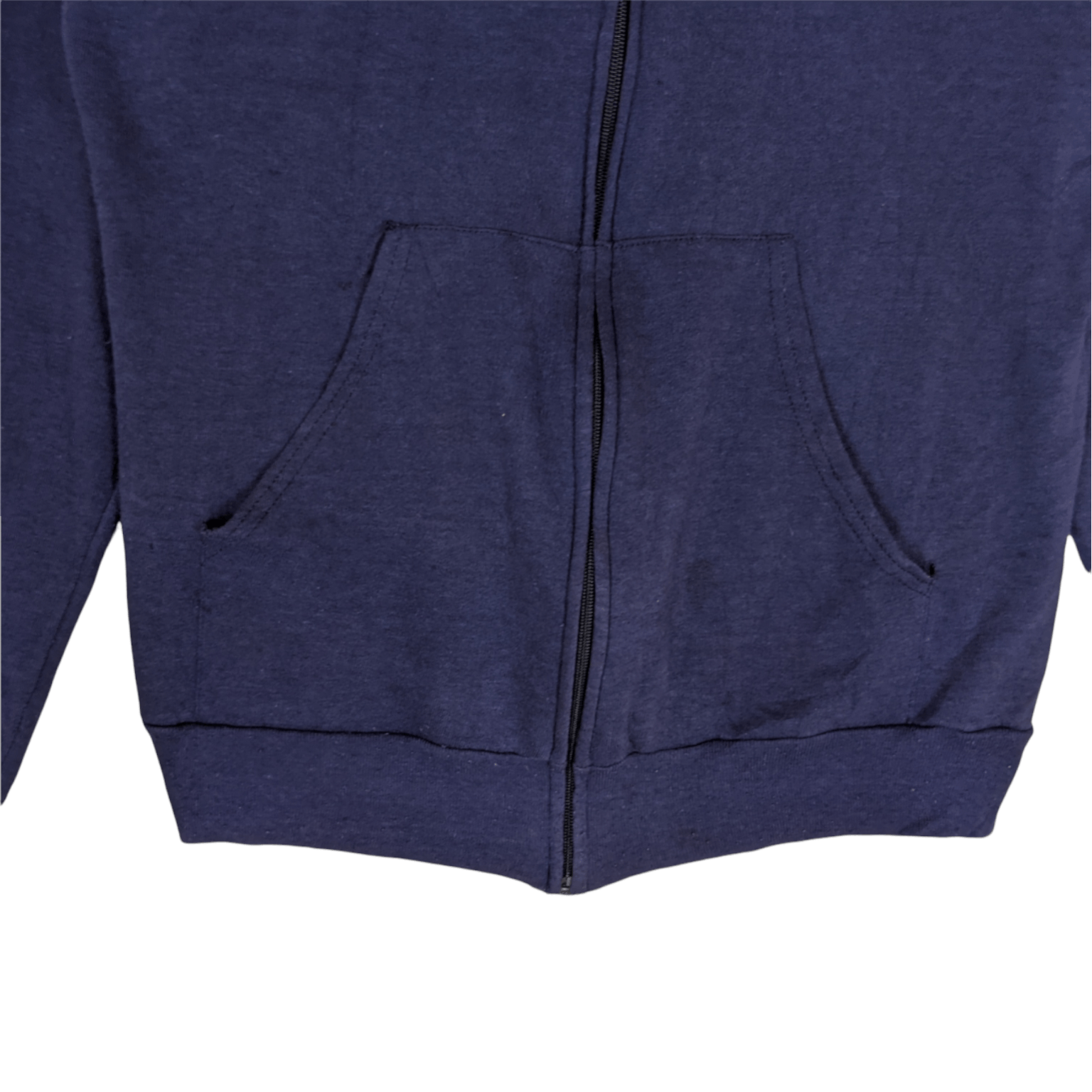 Vintage Vintage 90's GO FOR THE GOLD Plain Zipper Hoodie Sweatshirt Size US M / EU 48-50 / 2 - 7 Thumbnail