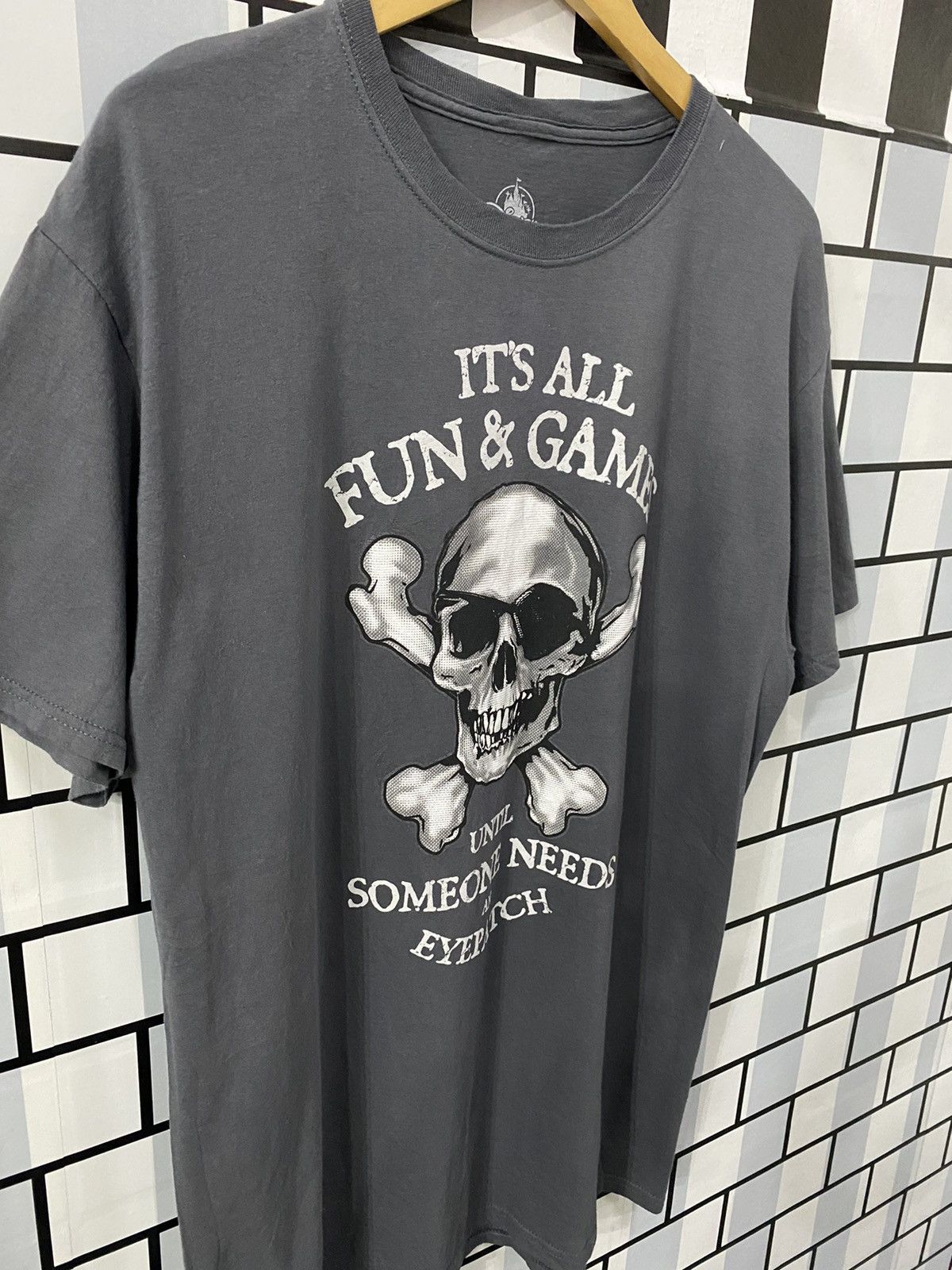 Disney × Japanese Brand DISNEY ADULT TSHIRT-Pirate - Its All Fun & Games Size US M / EU 48-50 / 2 - 4 Thumbnail