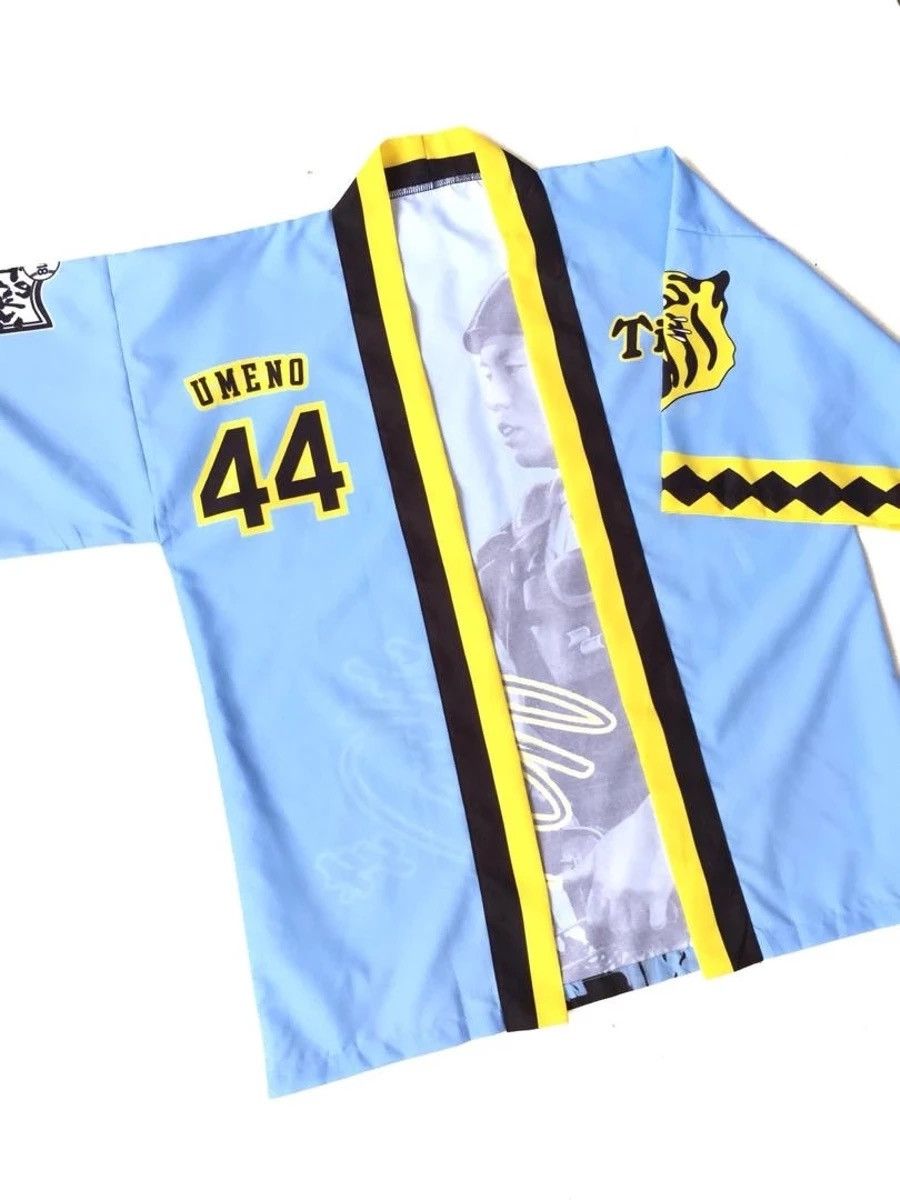 Giant × Japanese Brand × Vintage Vintage Kimono Tiger x Giants Size US L / EU 52-54 / 3 - 2 Thumbnail