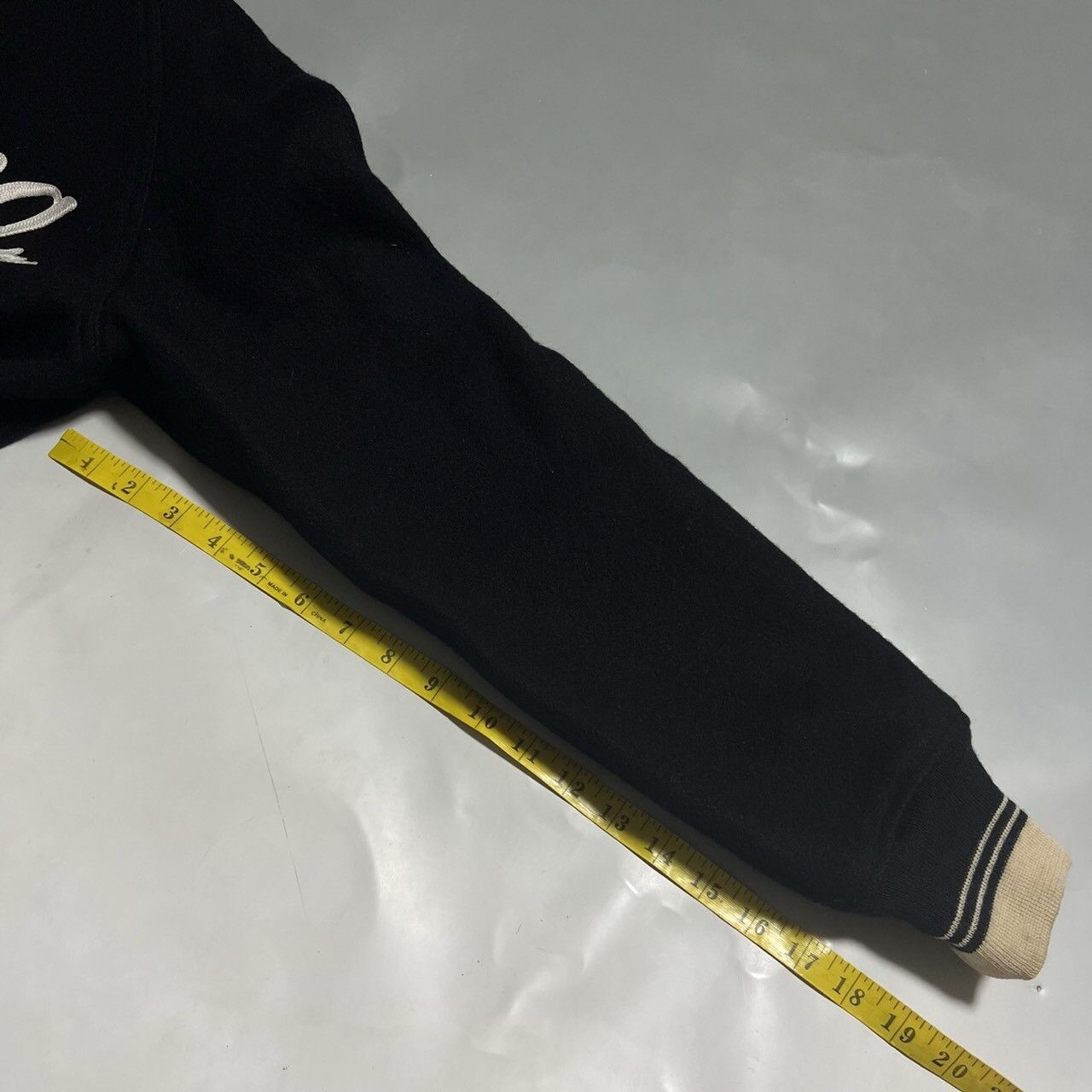 Bape BAPE Sta versity jacket black Size US M / EU 48-50 / 2 - 8 Thumbnail